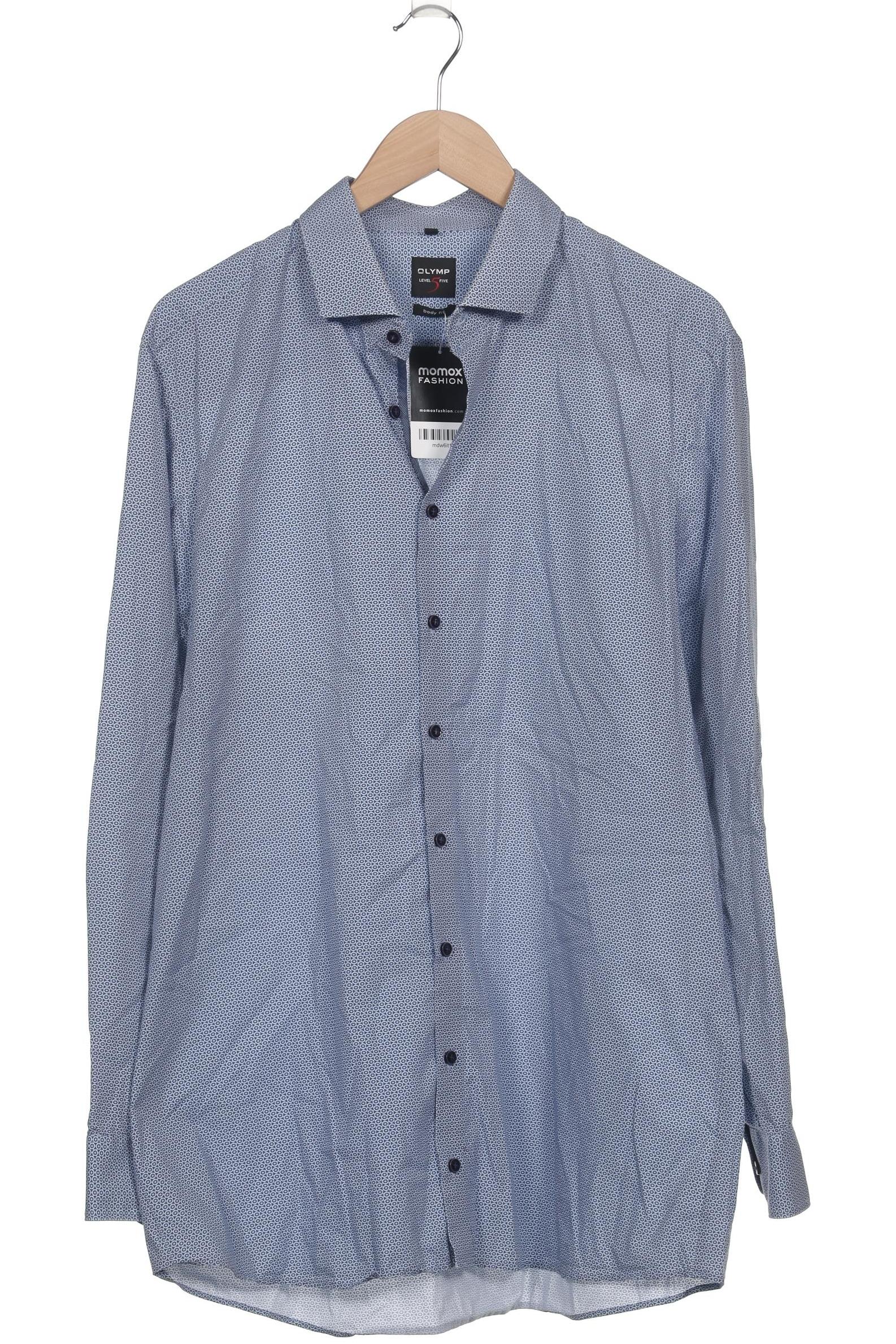 

Olymp Herren Hemd, blau, Gr. 56