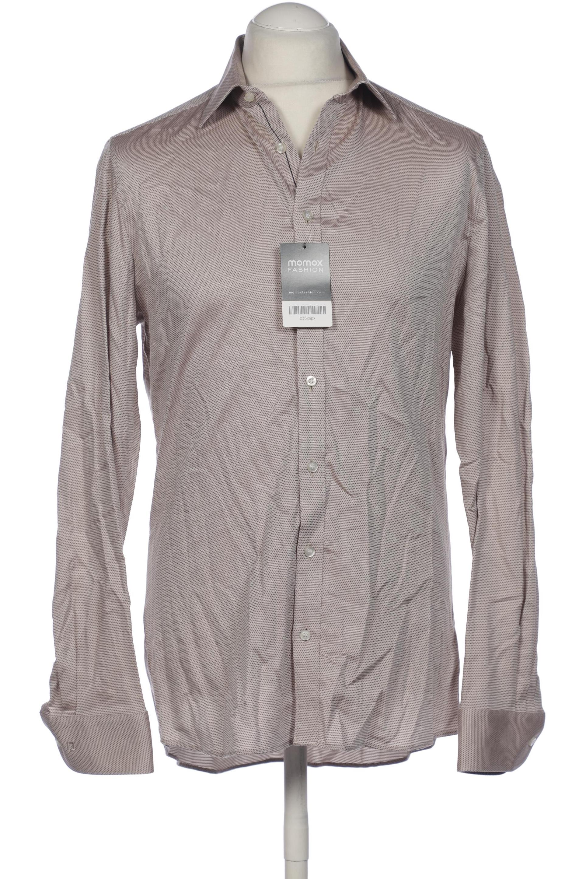 

Olymp Herren Hemd, braun, Gr. 52