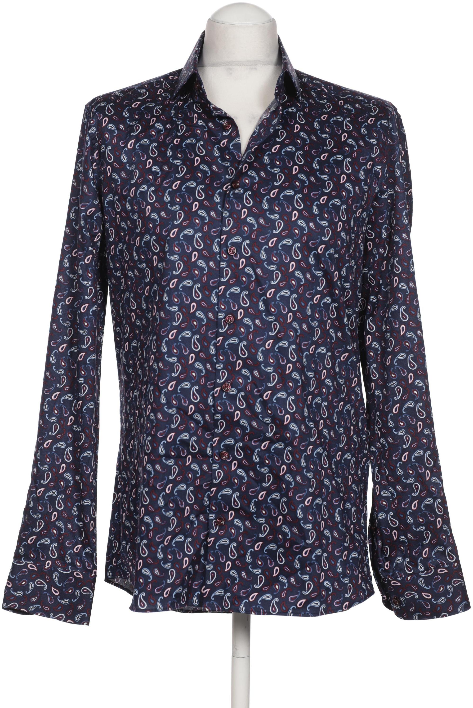 

Olymp Herren Hemd, marineblau