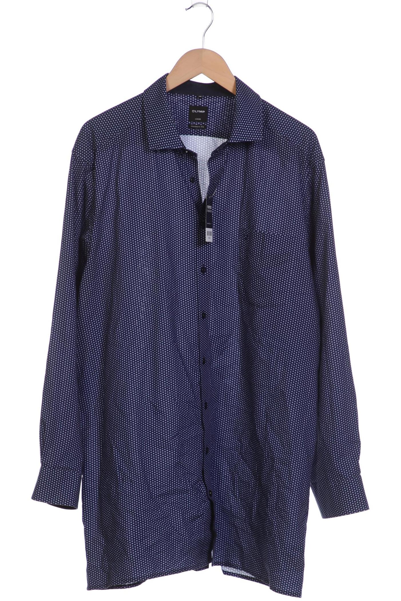 

Olymp Herren Hemd, marineblau