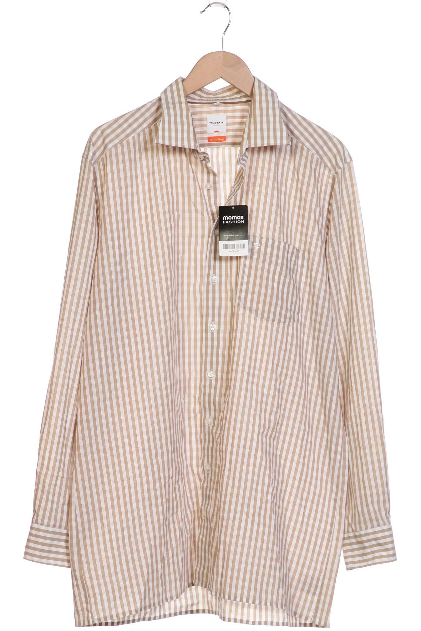 

Olymp Herren Hemd, beige, Gr. 56