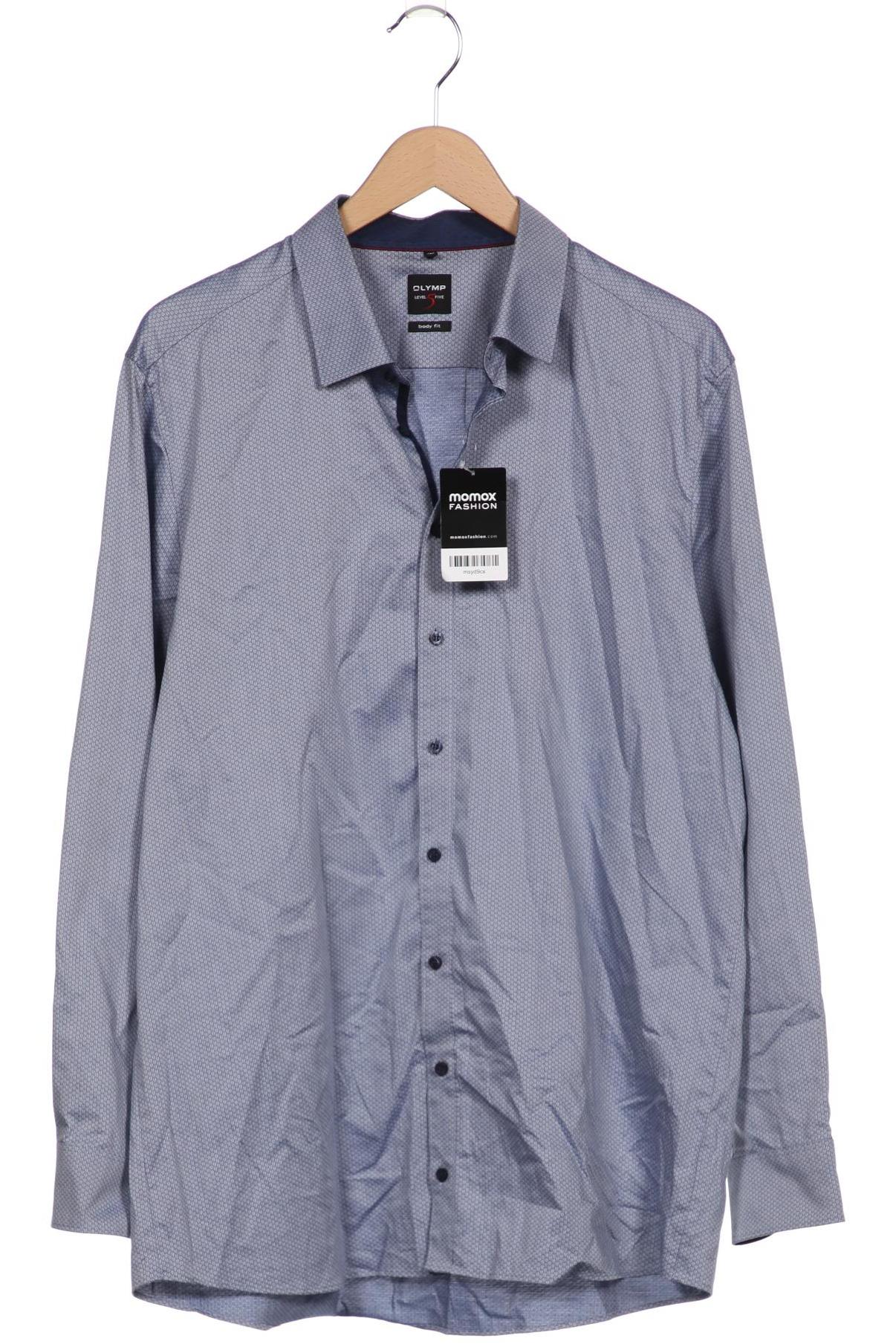 

Olymp Herren Hemd, blau
