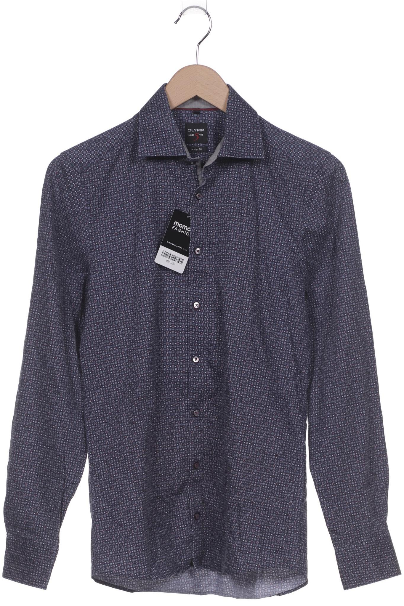 

Olymp Herren Hemd, marineblau, Gr. 46