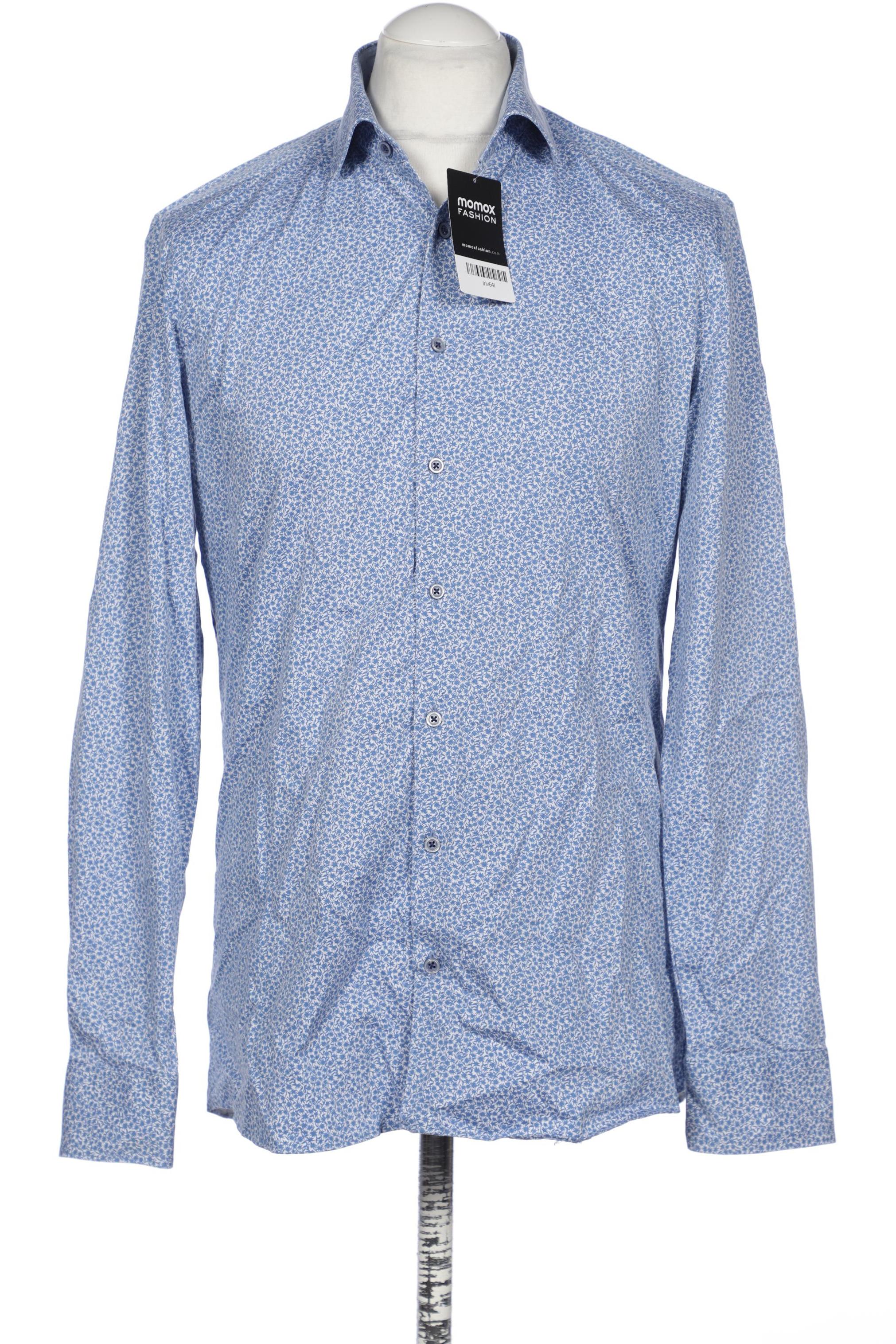 

Olymp Herren Hemd, blau