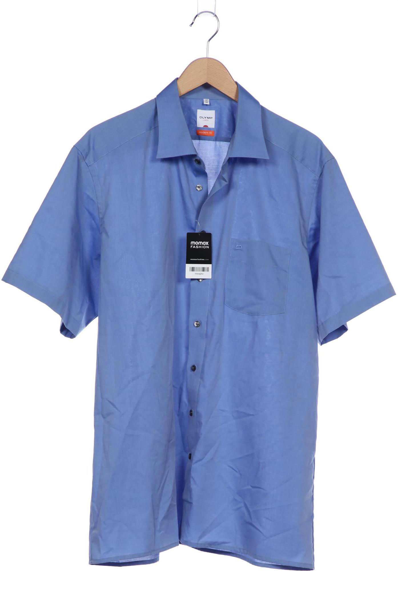 

Olymp Herren Hemd, blau, Gr. 56