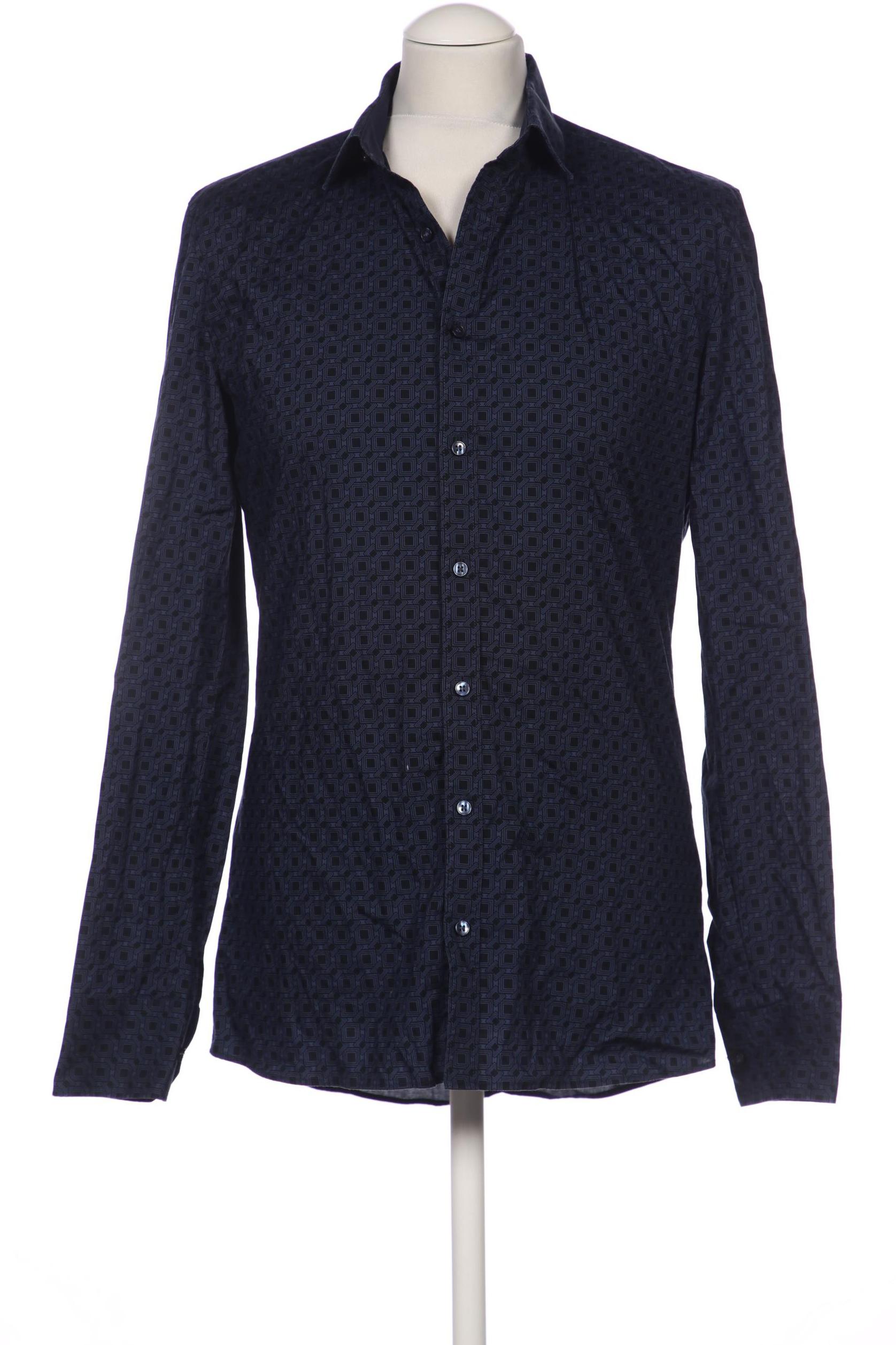 

Olymp Herren Hemd, marineblau
