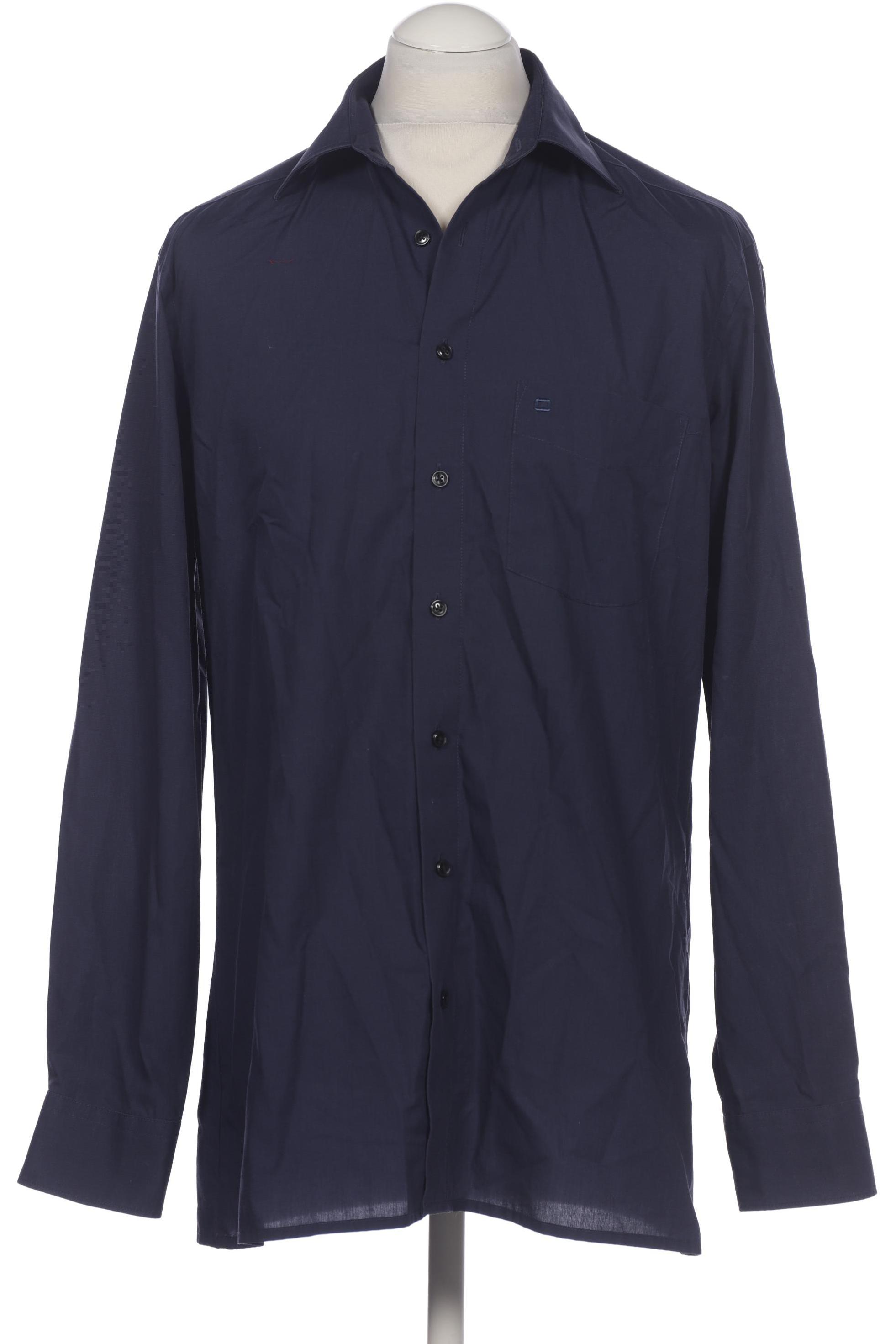 

Olymp Herren Hemd, marineblau, Gr. 52