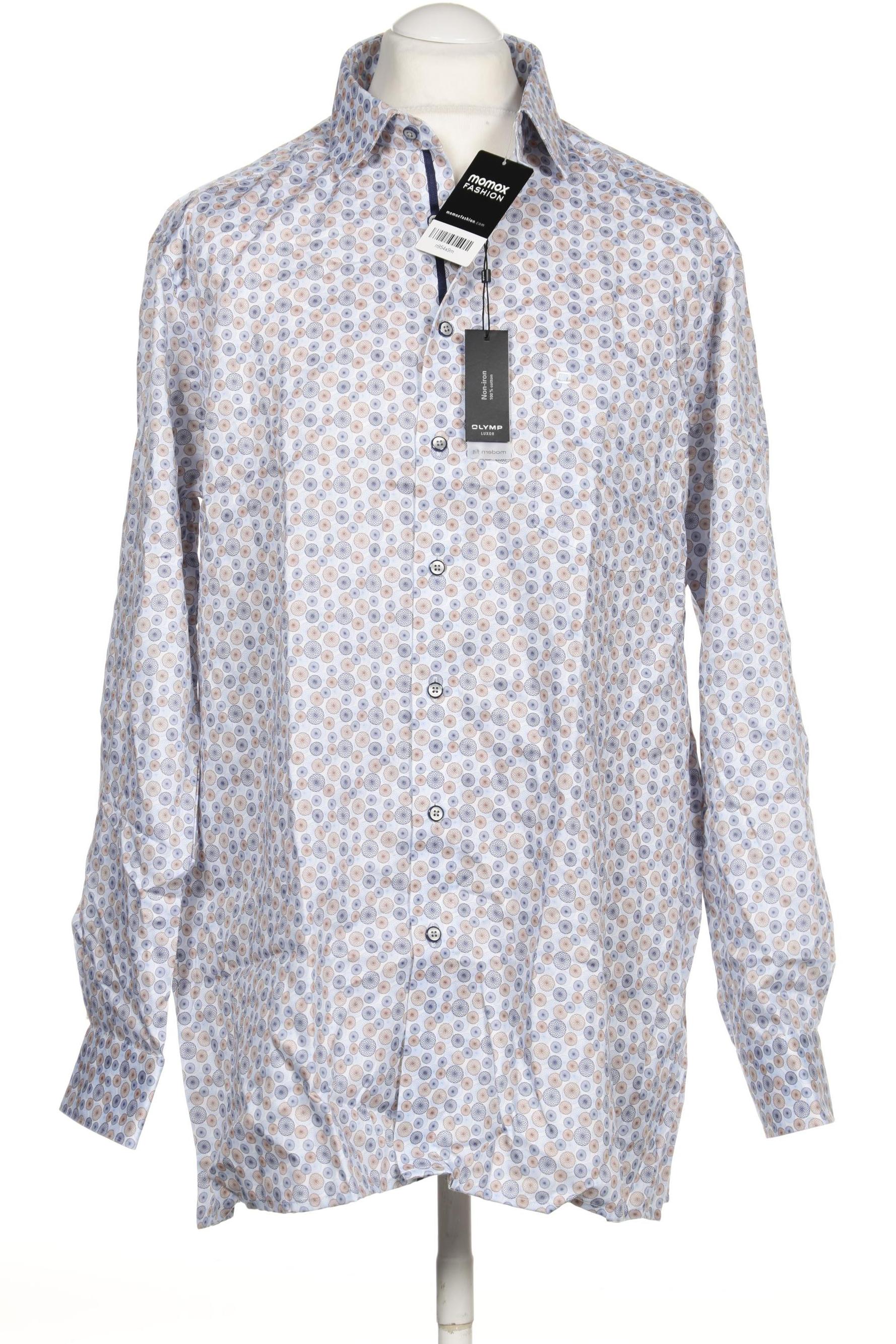 

Olymp Herren Hemd, blau