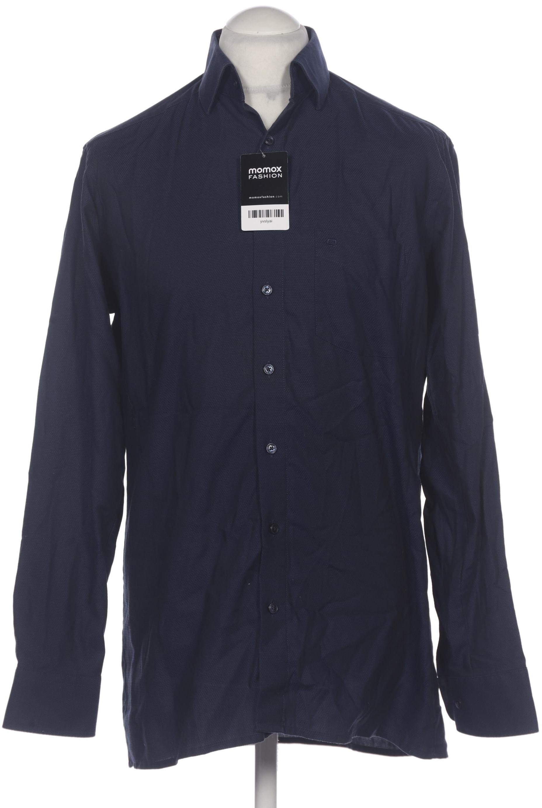 

Olymp Herren Hemd, marineblau, Gr. 50