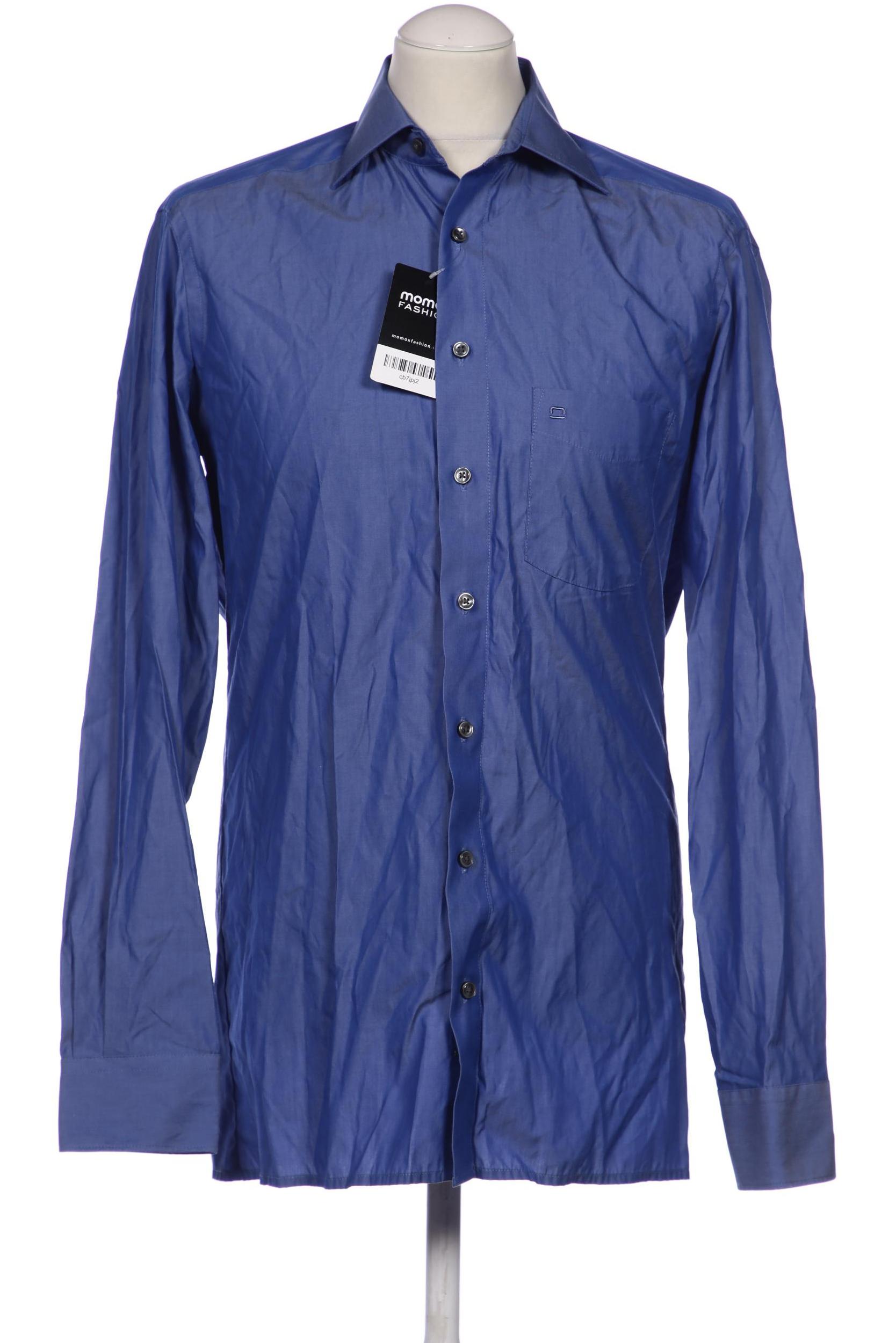 

Olymp Herren Hemd, blau