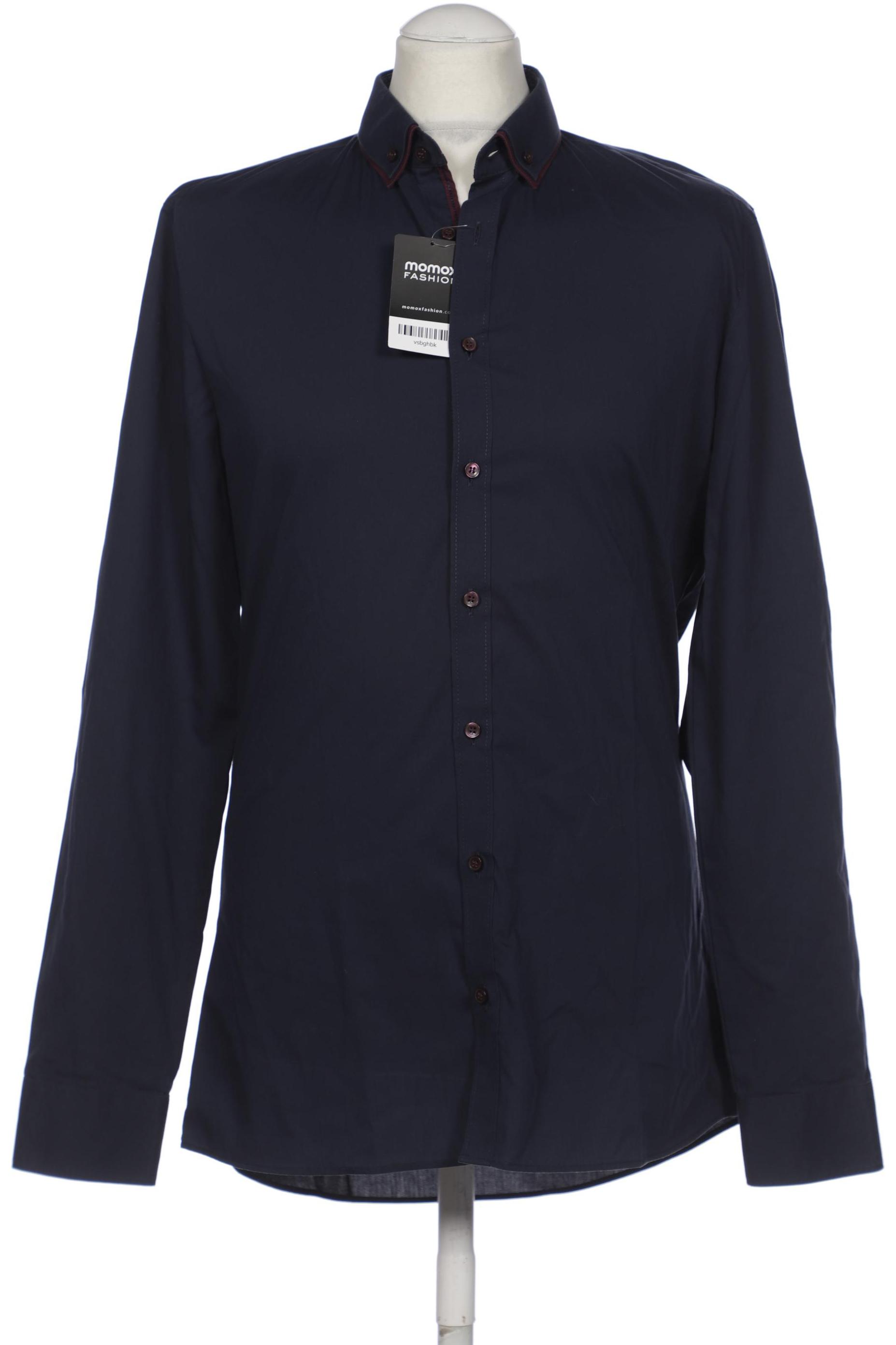 

Olymp Herren Hemd, marineblau