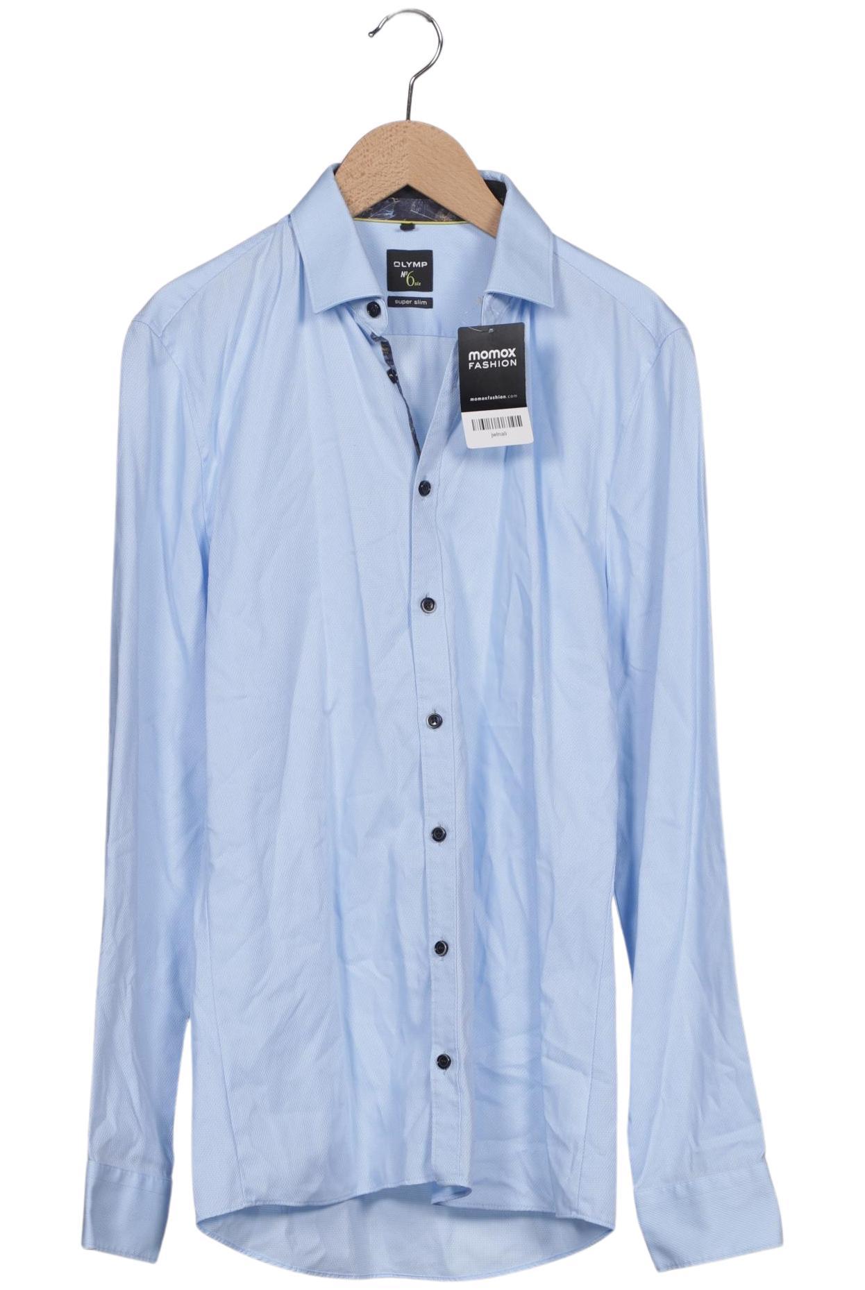 

Olymp Herren Hemd, hellblau, Gr. 44