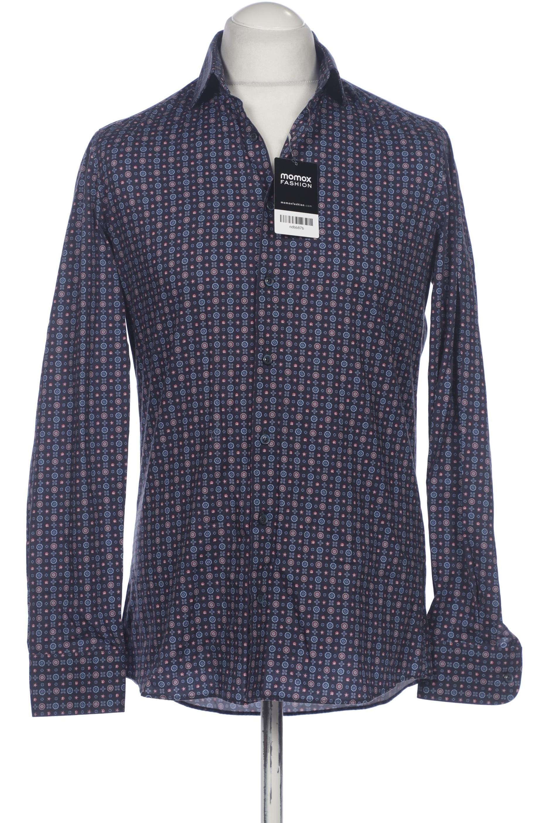 

Olymp Herren Hemd, marineblau, Gr. 50