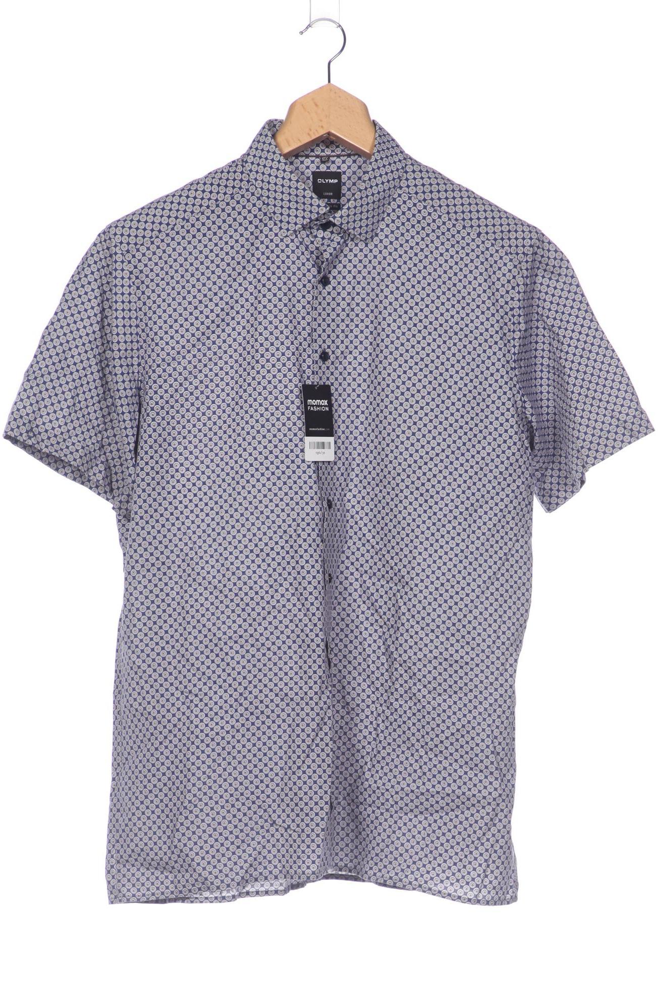 

Olymp Herren Hemd, marineblau, Gr. 56