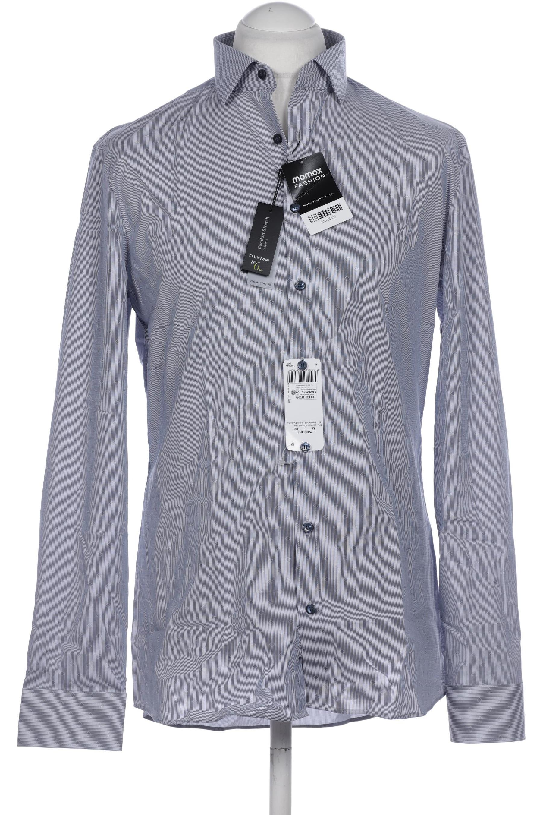 

Olymp Herren Hemd, blau, Gr. 52
