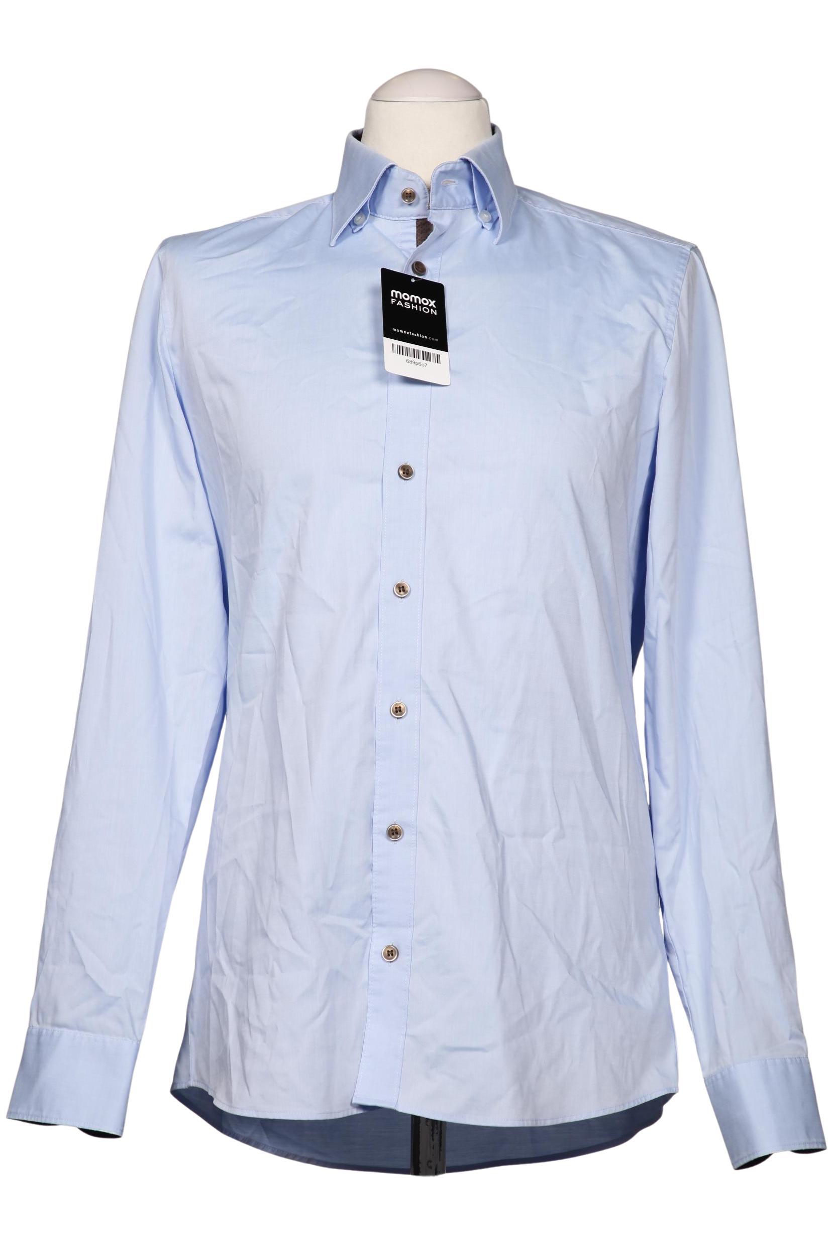 Thumbnail - Olymp Herren Hemd, blau, Gr. 50