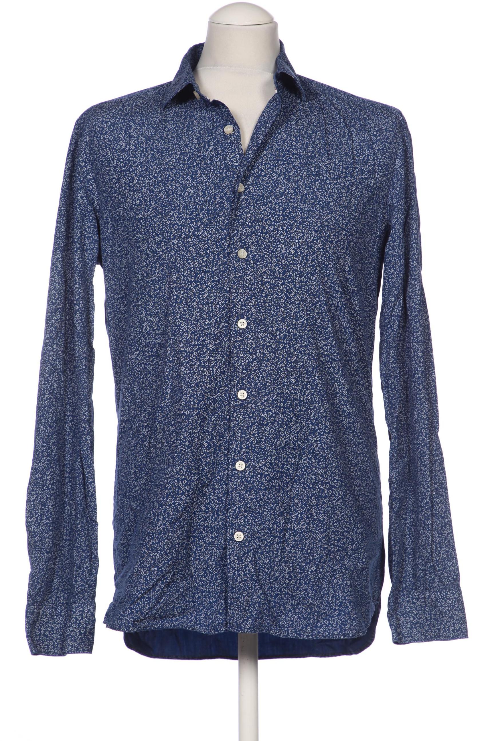 

Olymp Herren Hemd, blau