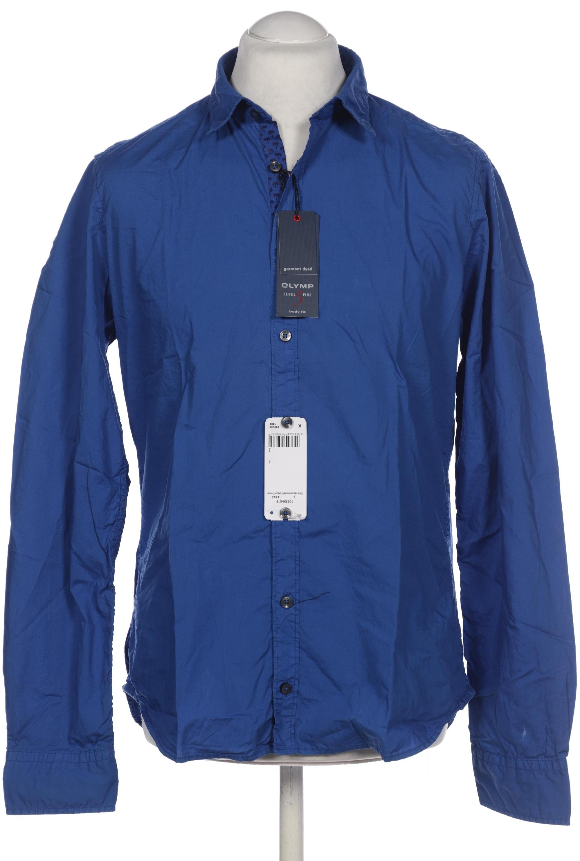 

Olymp Herren Hemd, blau, Gr. 52
