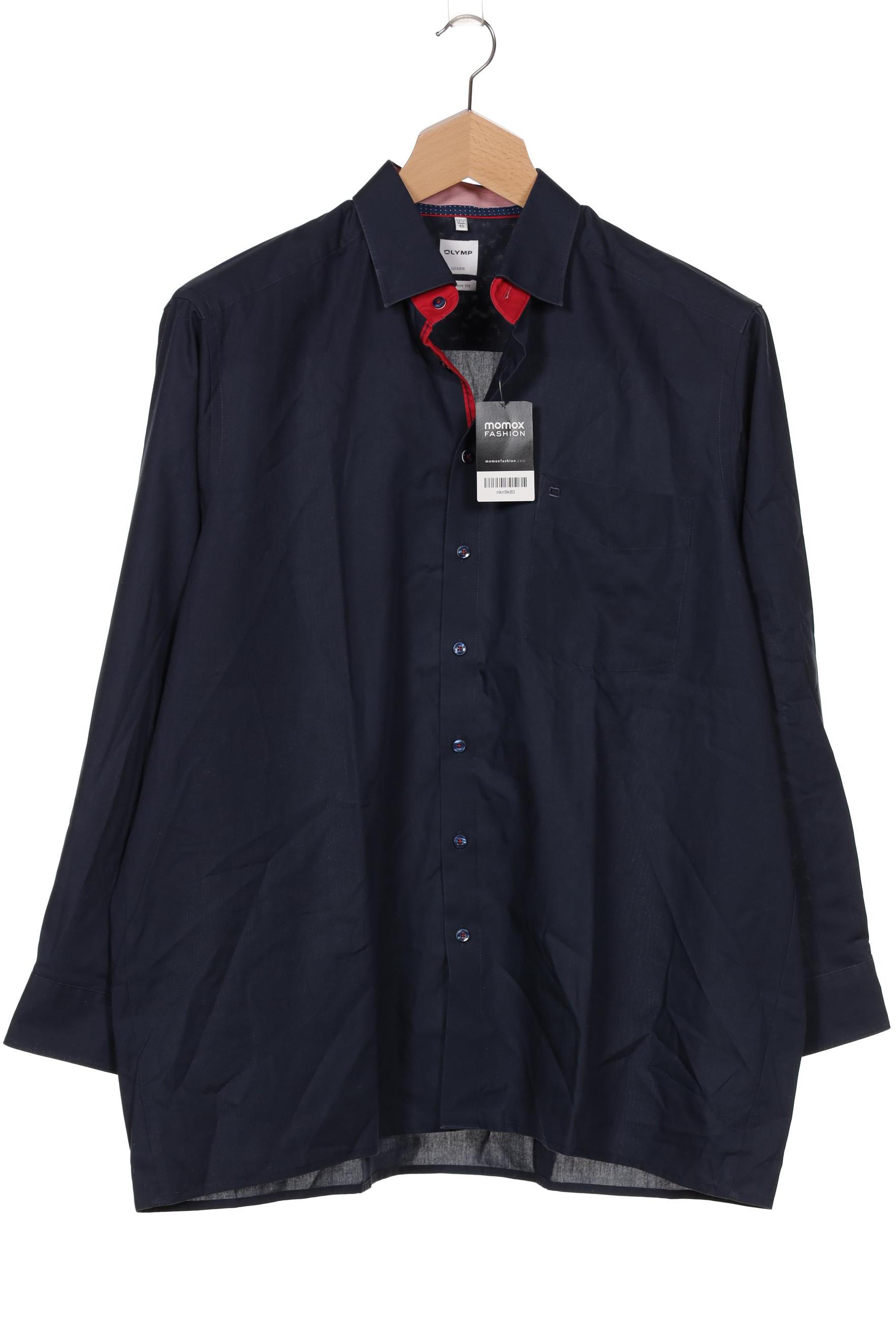 

Olymp Herren Hemd, marineblau, Gr. 56