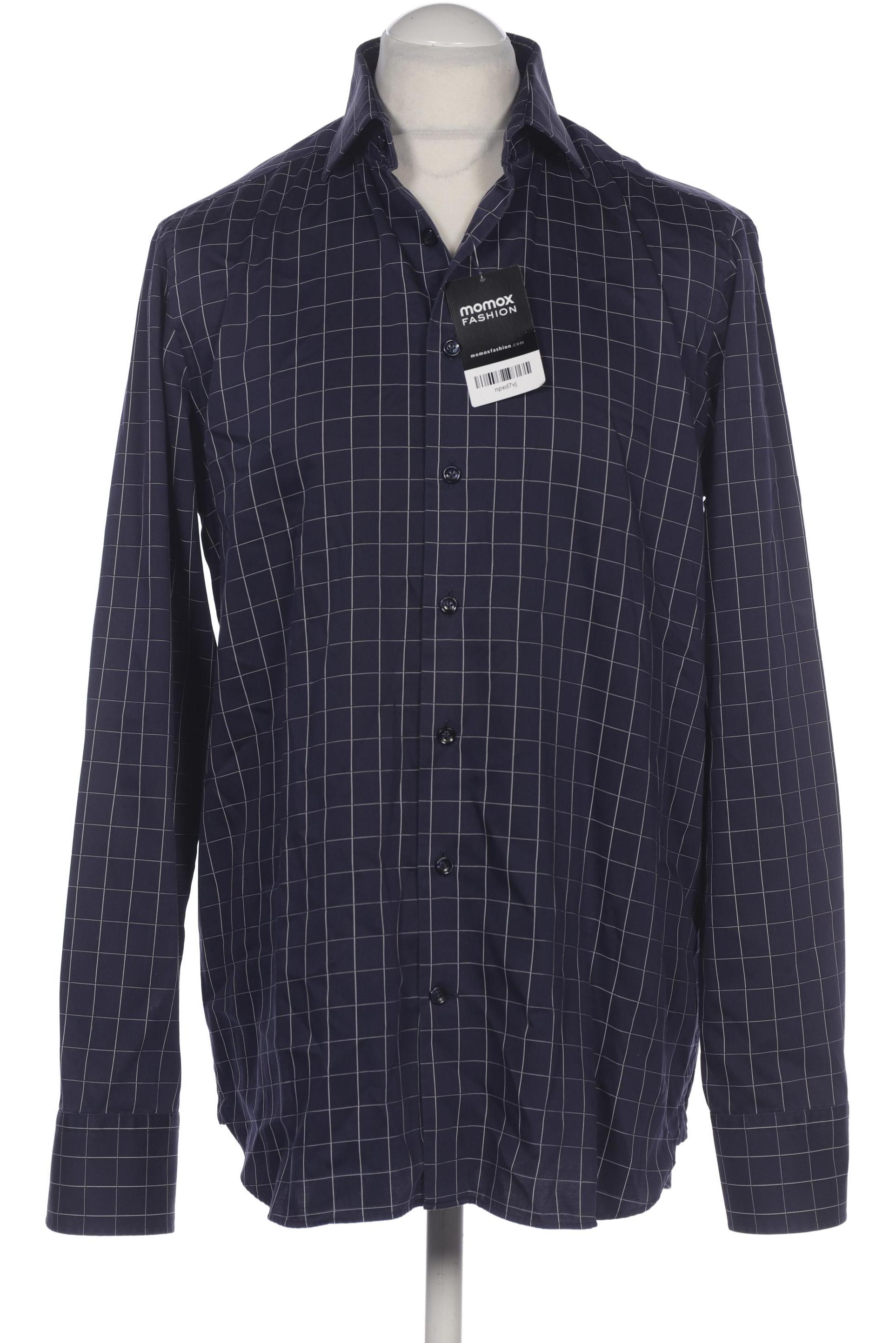 

Olymp Herren Hemd, marineblau, Gr. 52