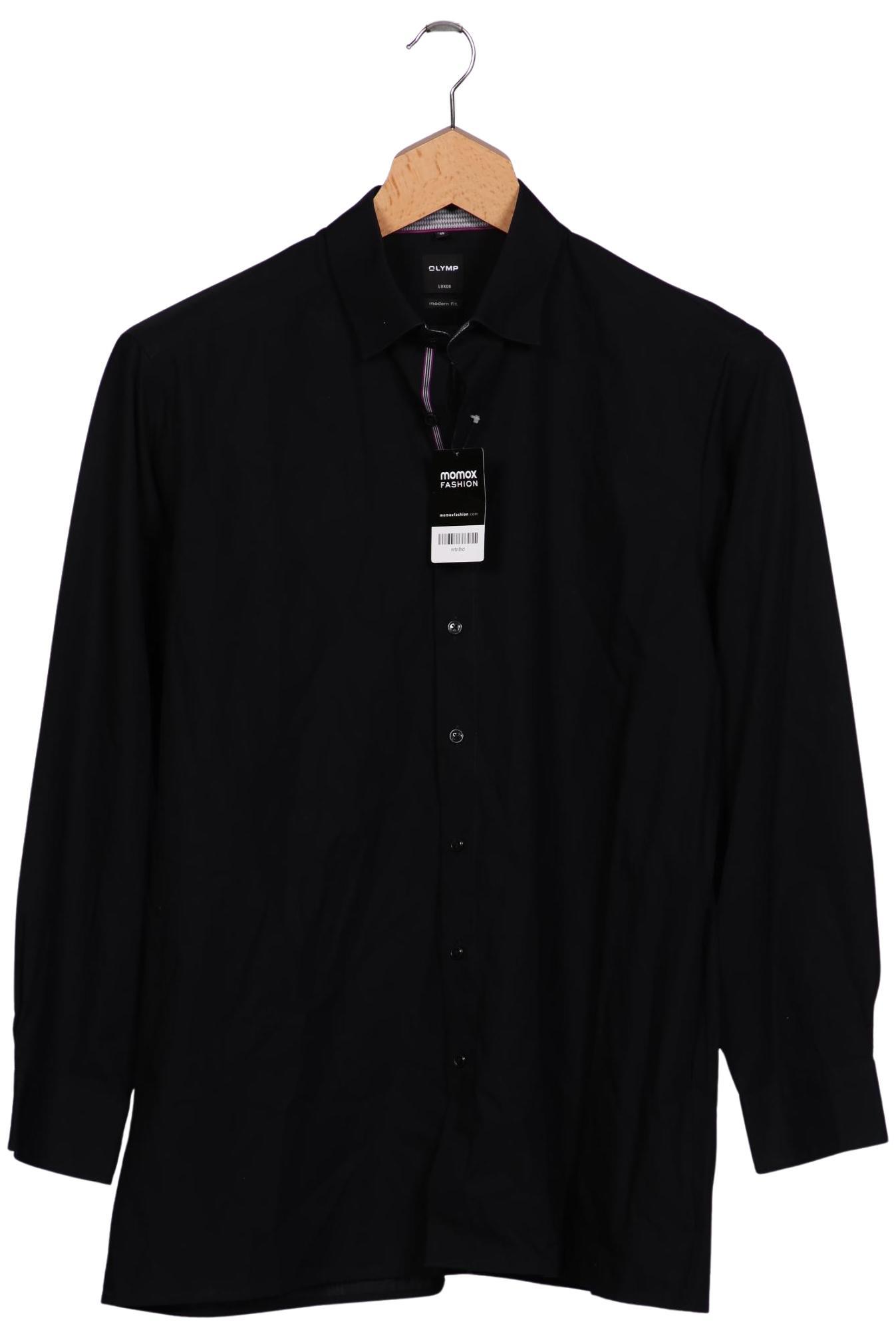 

Olymp Herren Hemd, schwarz, Gr. 56