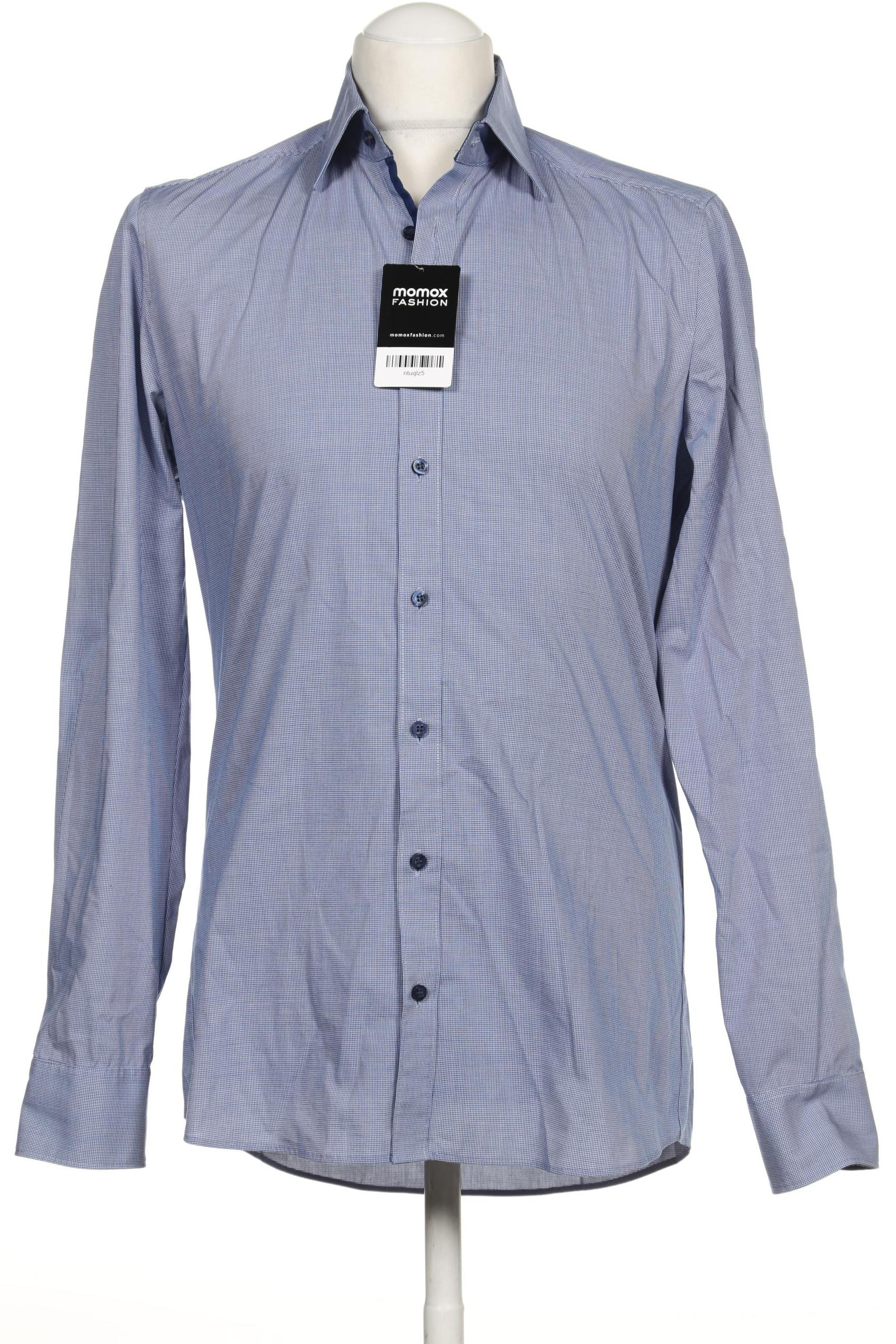 

Olymp Herren Hemd, blau
