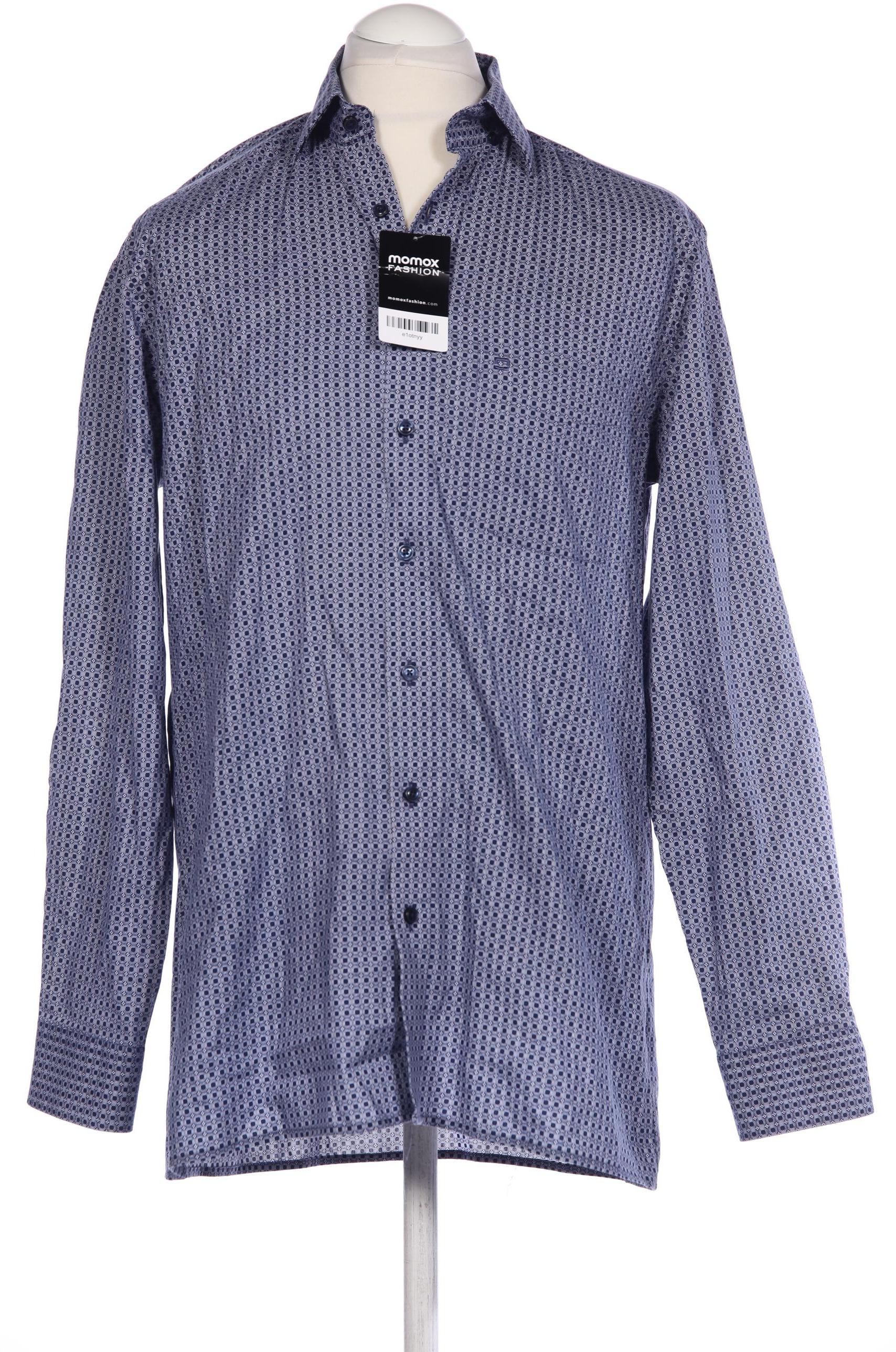 

Olymp Herren Hemd, marineblau, Gr. 52