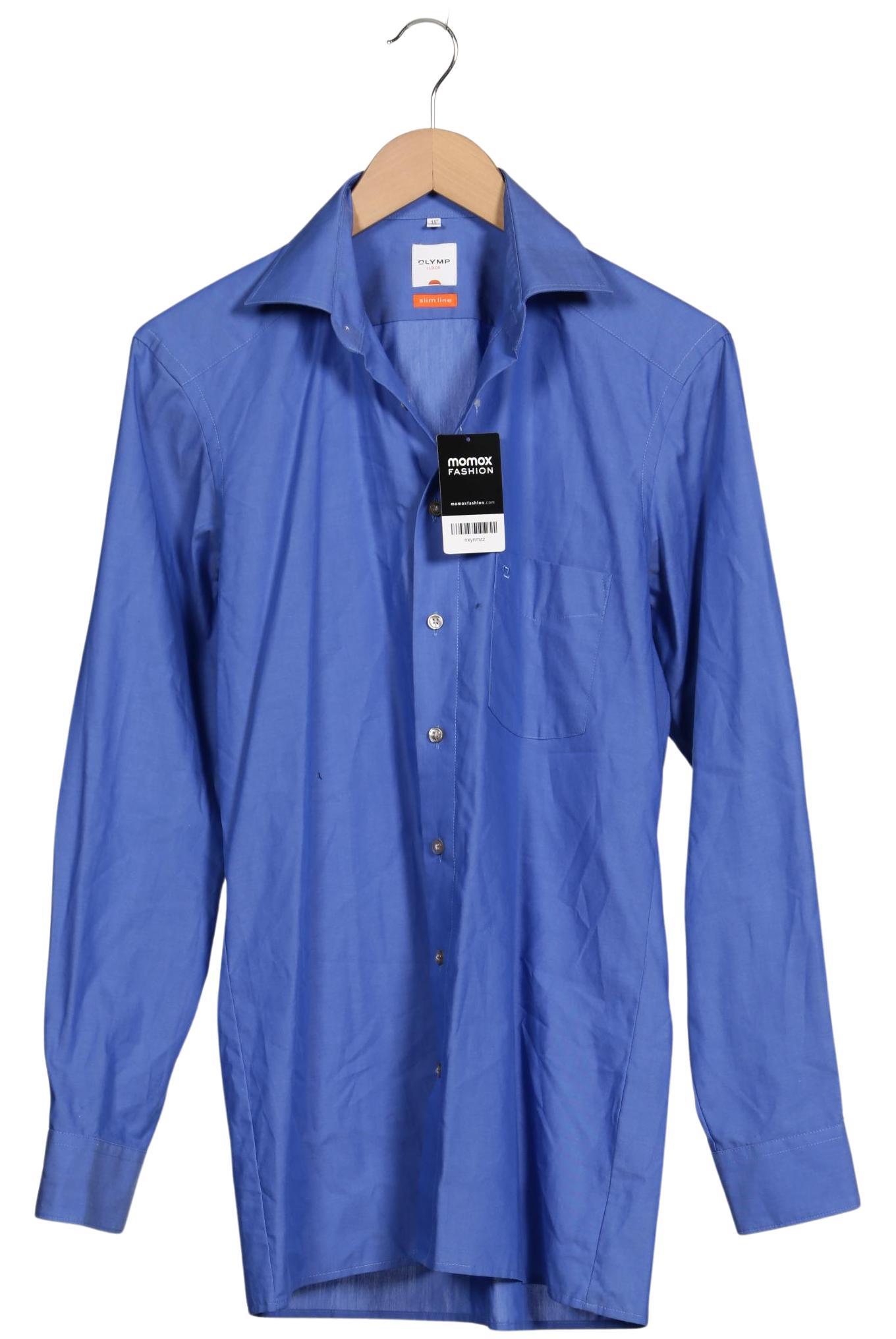 

Olymp Herren Hemd, blau, Gr. 46