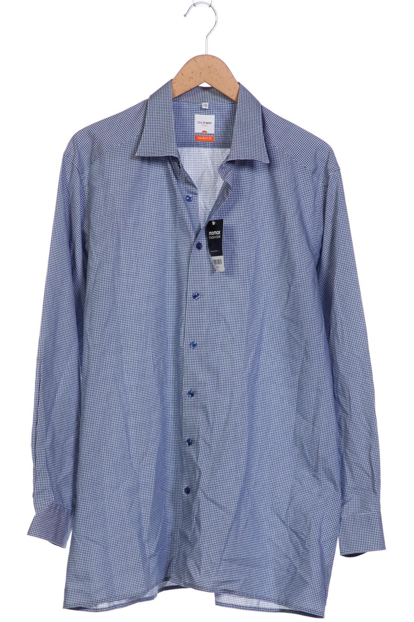 

Olymp Herren Hemd, marineblau