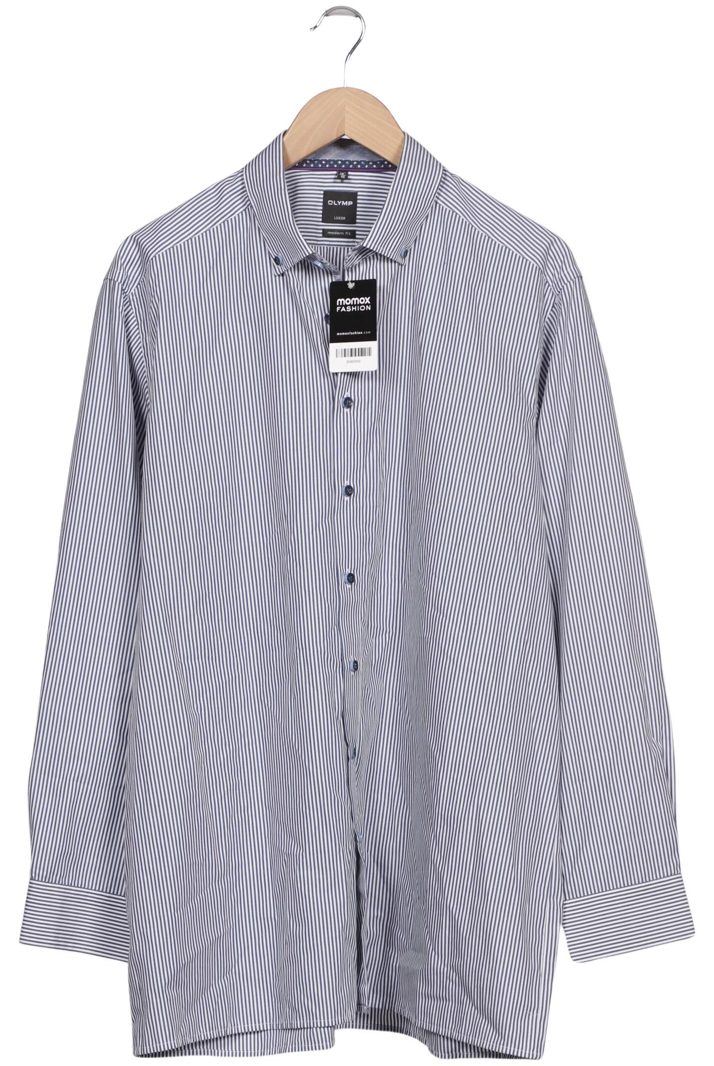 

Olymp Herren Hemd, blau, Gr. 56