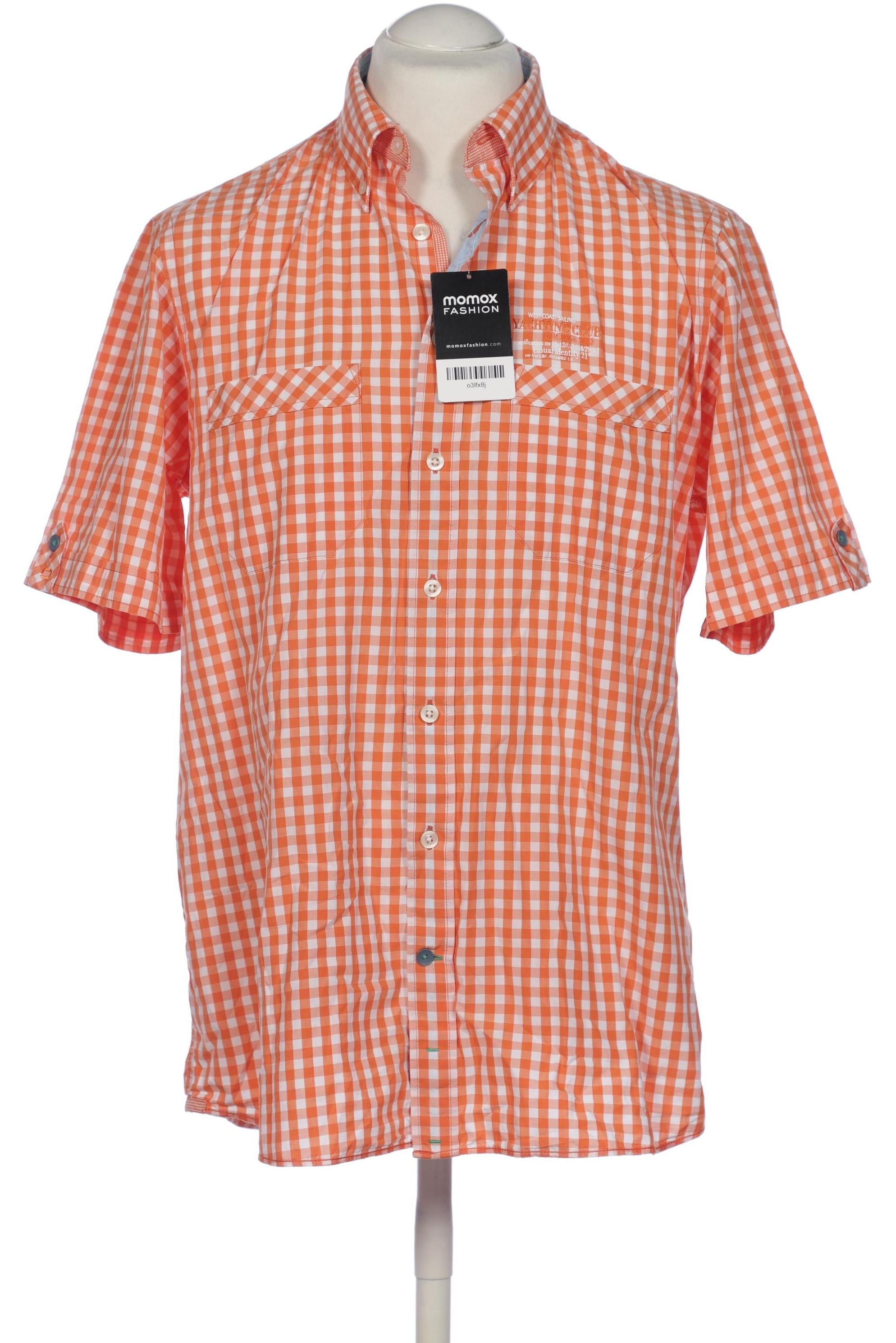 

Olymp Herren Hemd, orange, Gr. 52