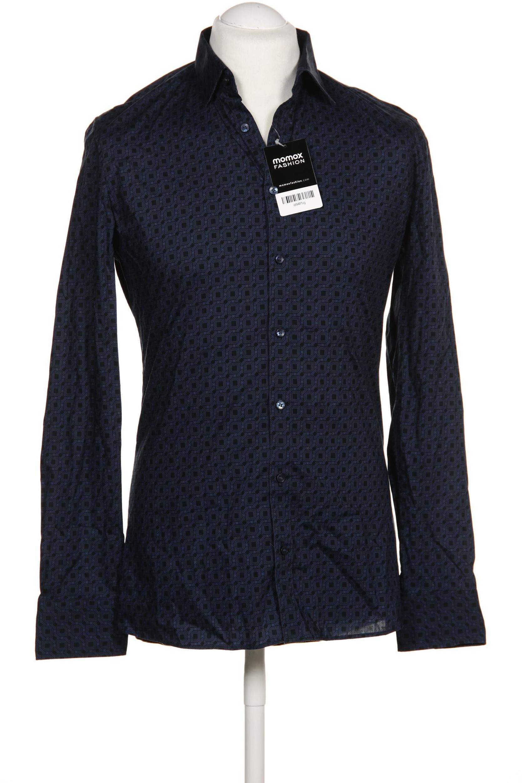 

Olymp Herren Hemd, marineblau, Gr. 48