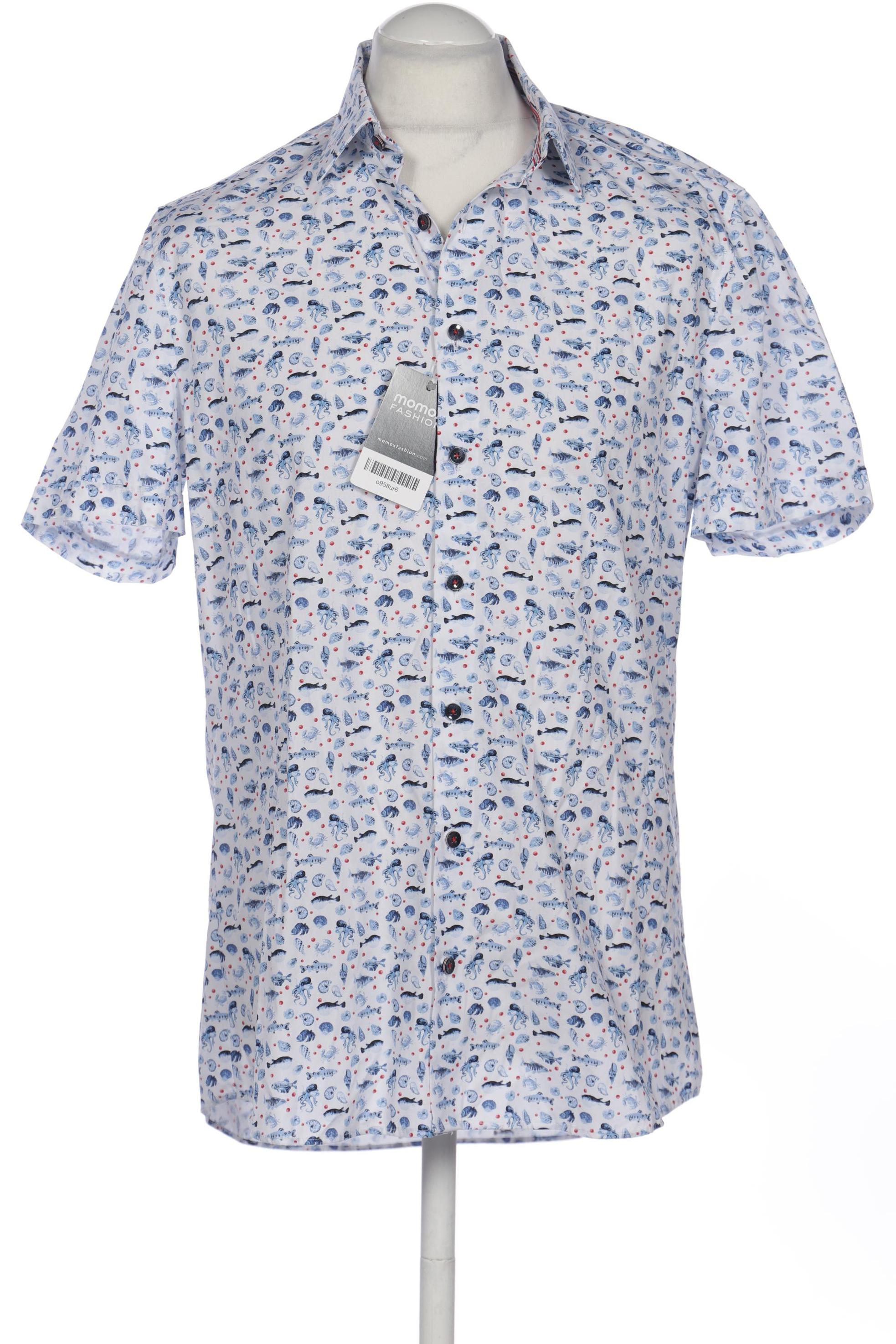 

Olymp Herren Hemd, blau