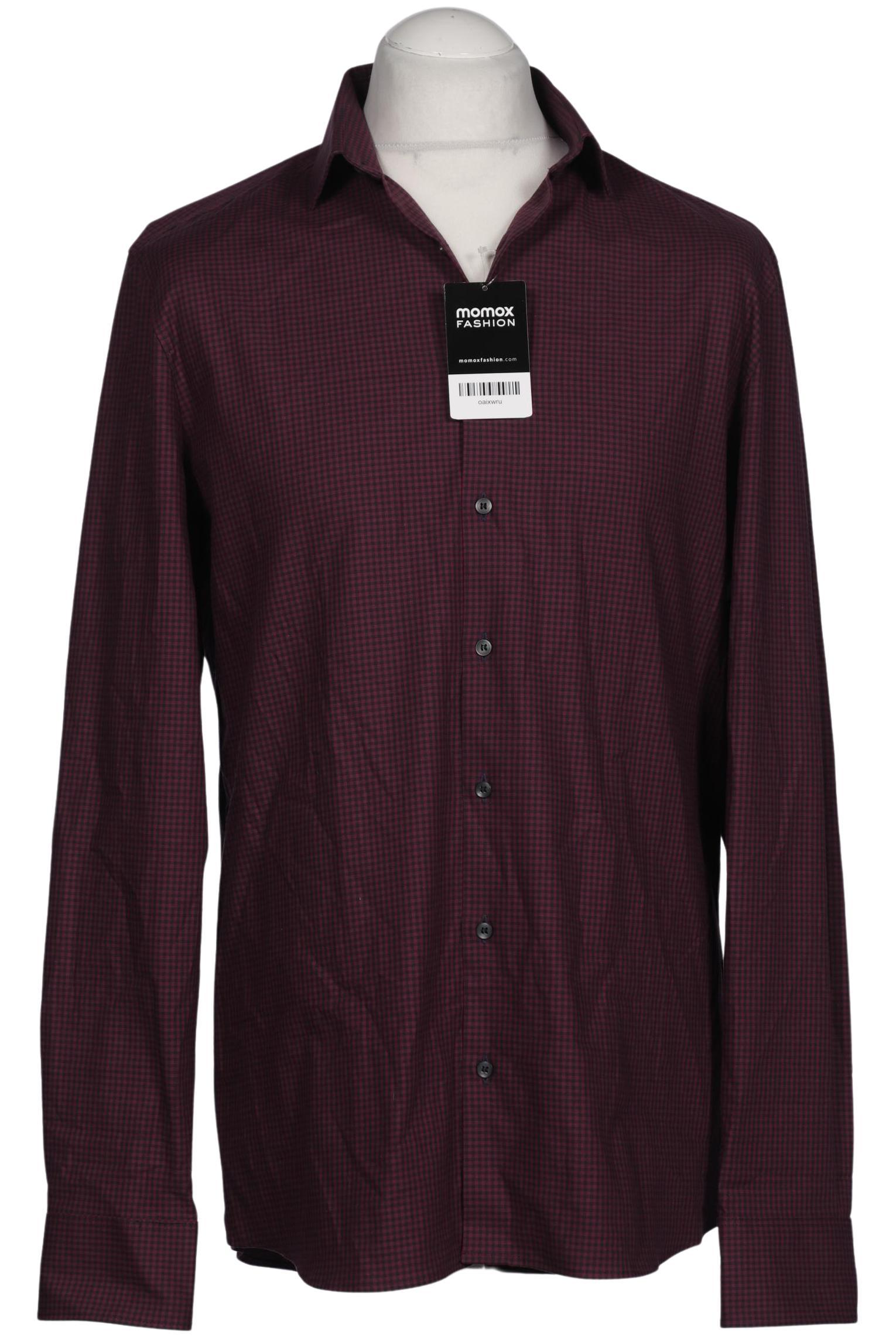 

Olymp Herren Hemd, bordeaux, Gr. 52