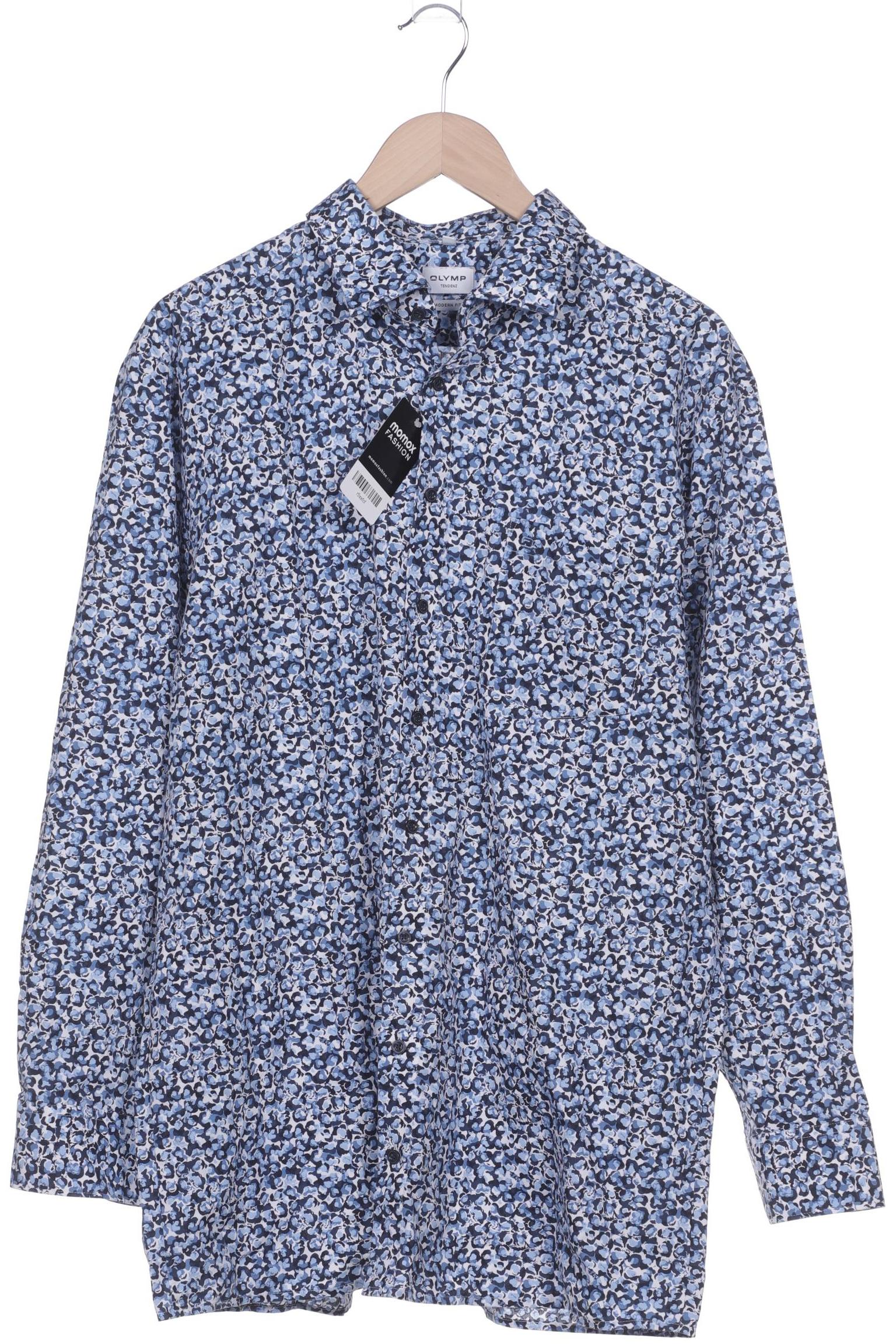 

Olymp Herren Hemd, blau, Gr. 56