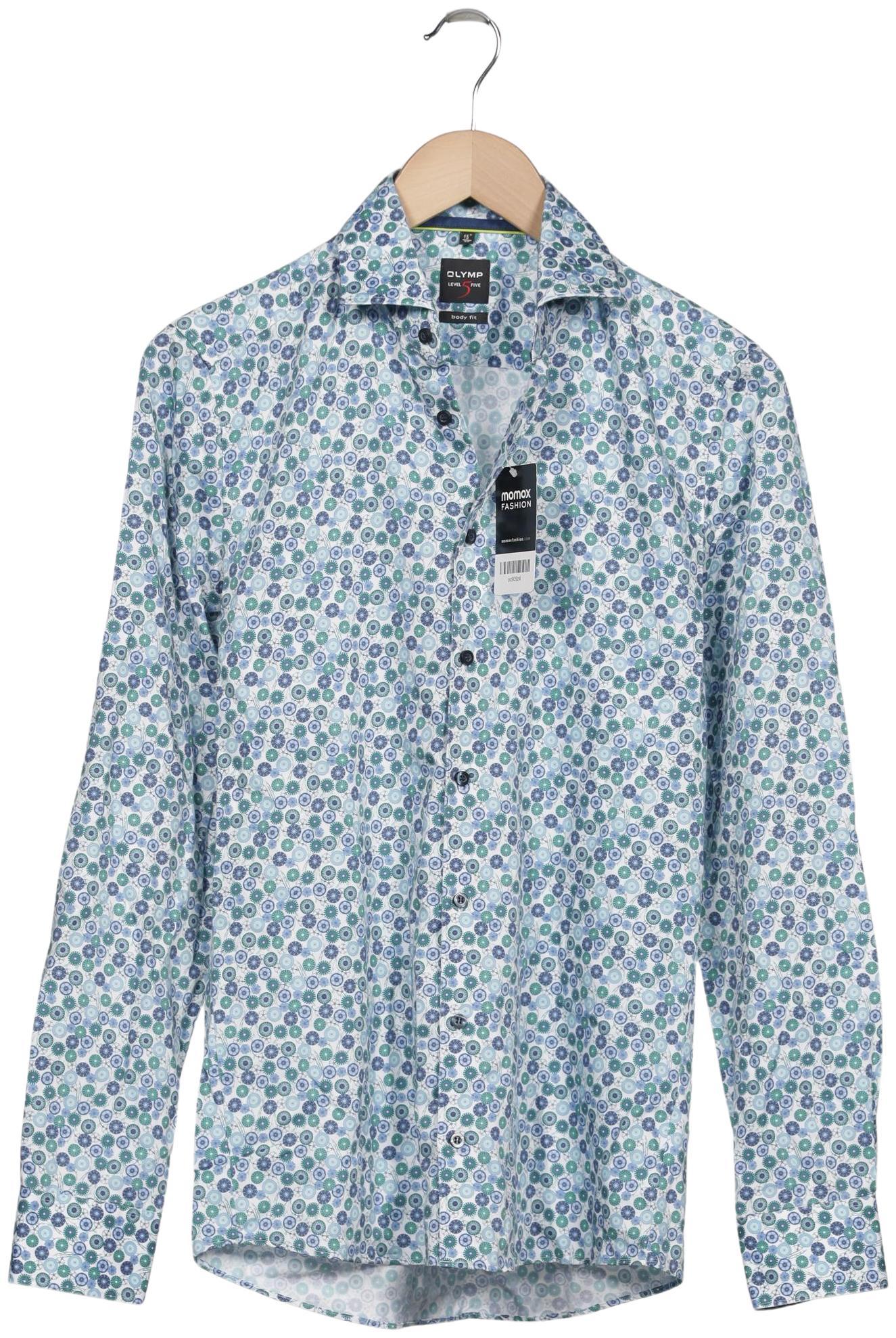 

Olymp Herren Hemd, blau, Gr. 46