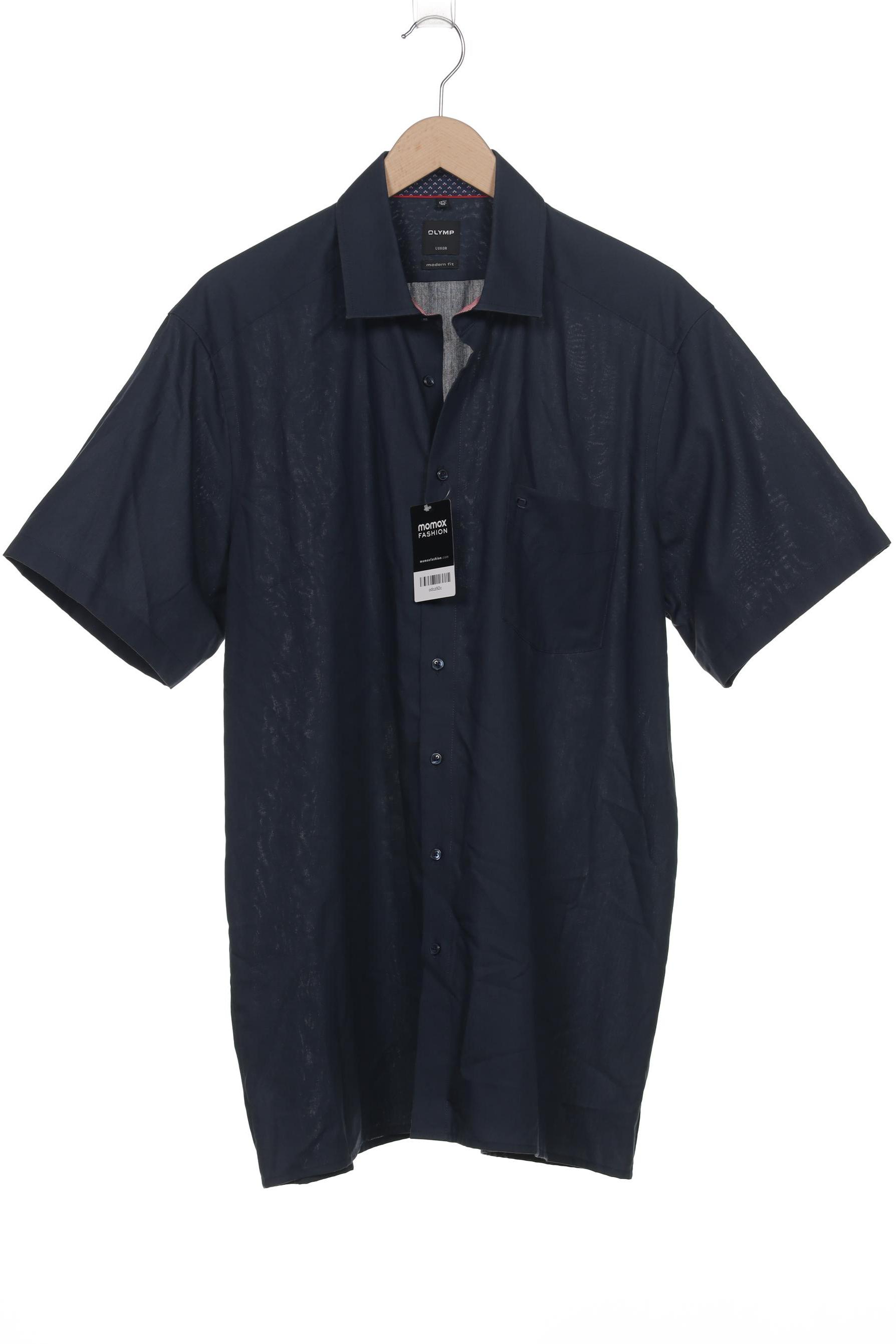

Olymp Herren Hemd, marineblau, Gr. 56