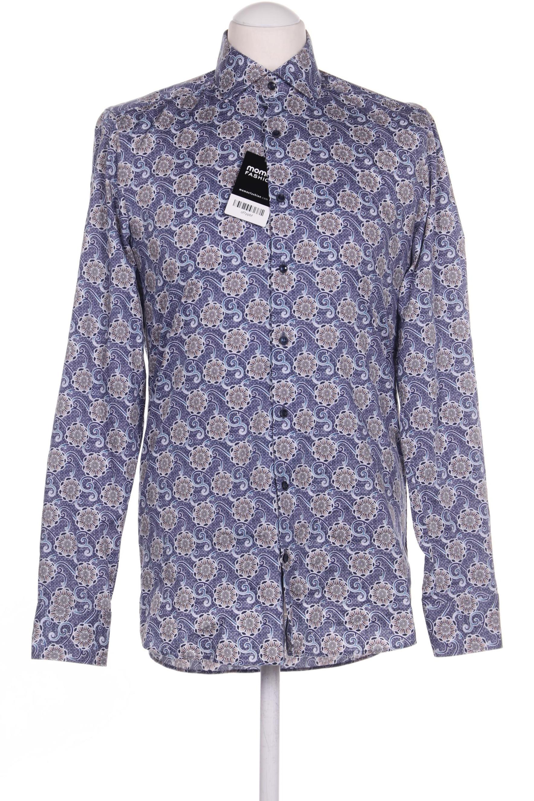 

Olymp Herren Hemd, blau