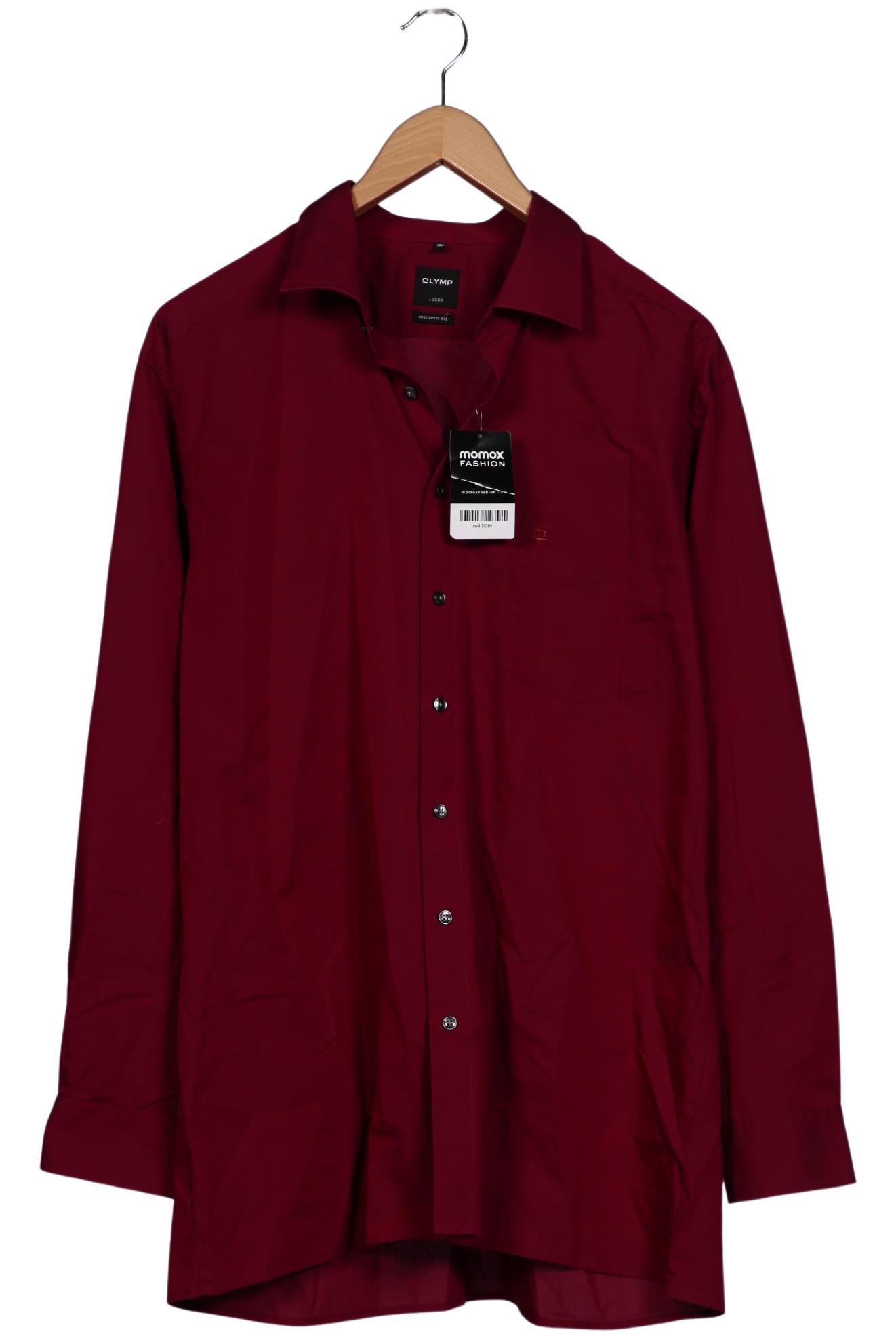 

Olymp Herren Hemd, bordeaux, Gr. 56