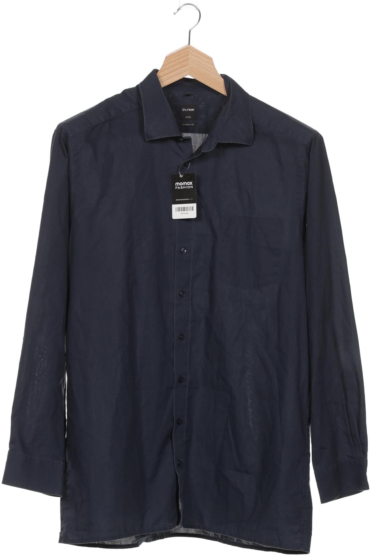 

Olymp Herren Hemd, marineblau, Gr. 58