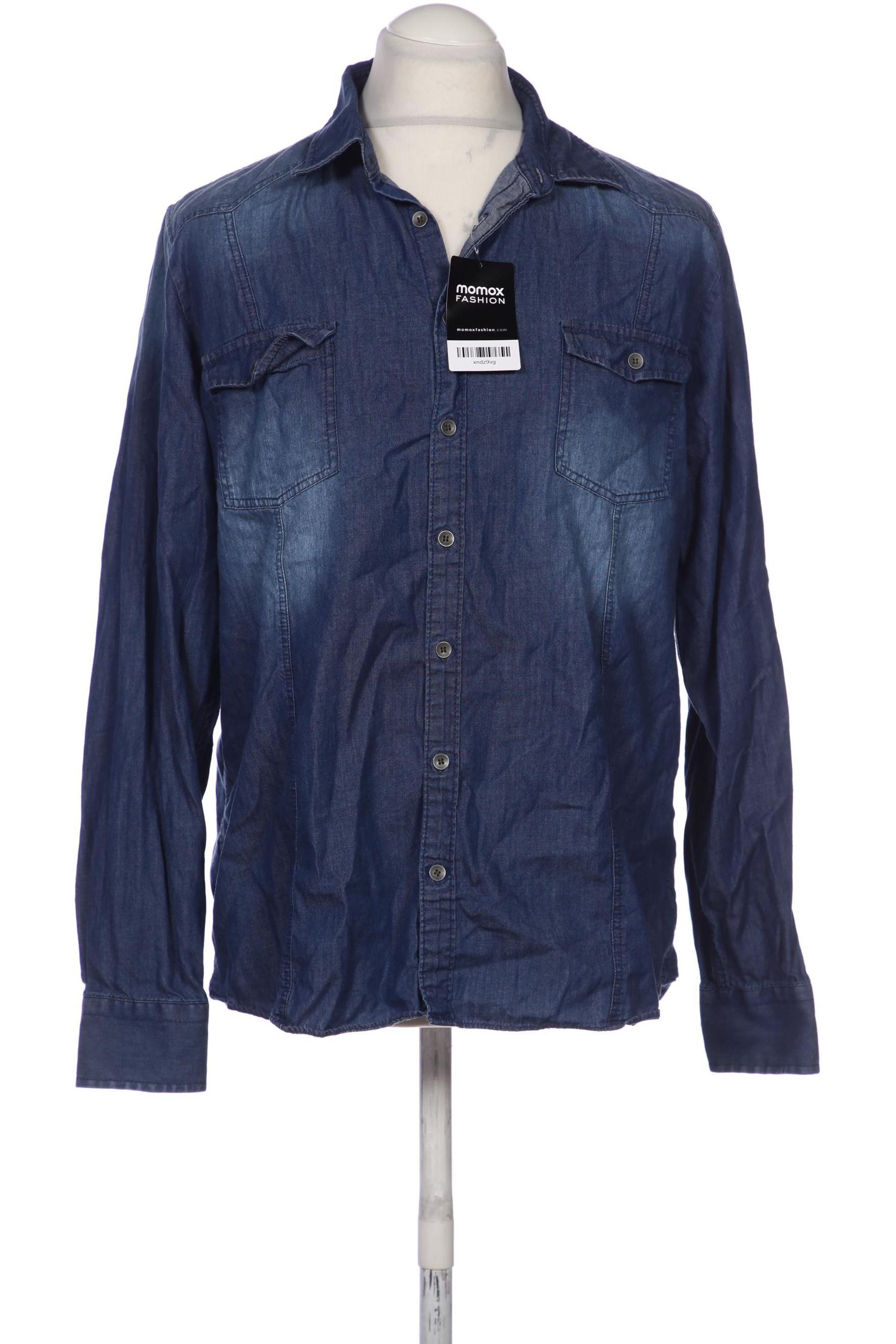 

Olymp Herren Hemd, blau