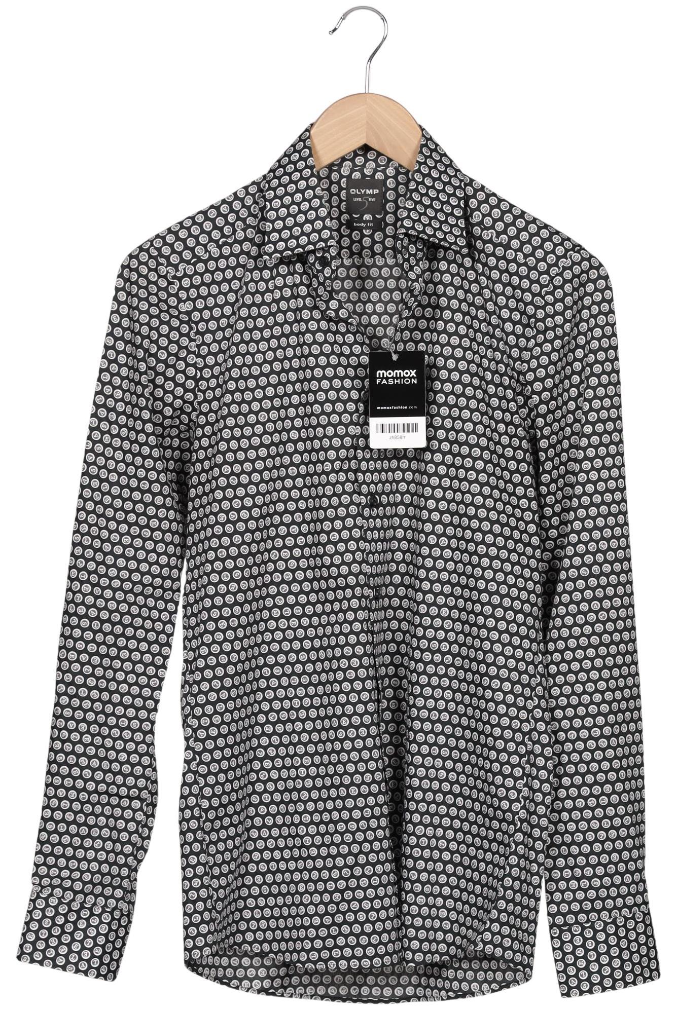 Thumbnail - Olymp Herren Hemd, schwarz, Gr. 44