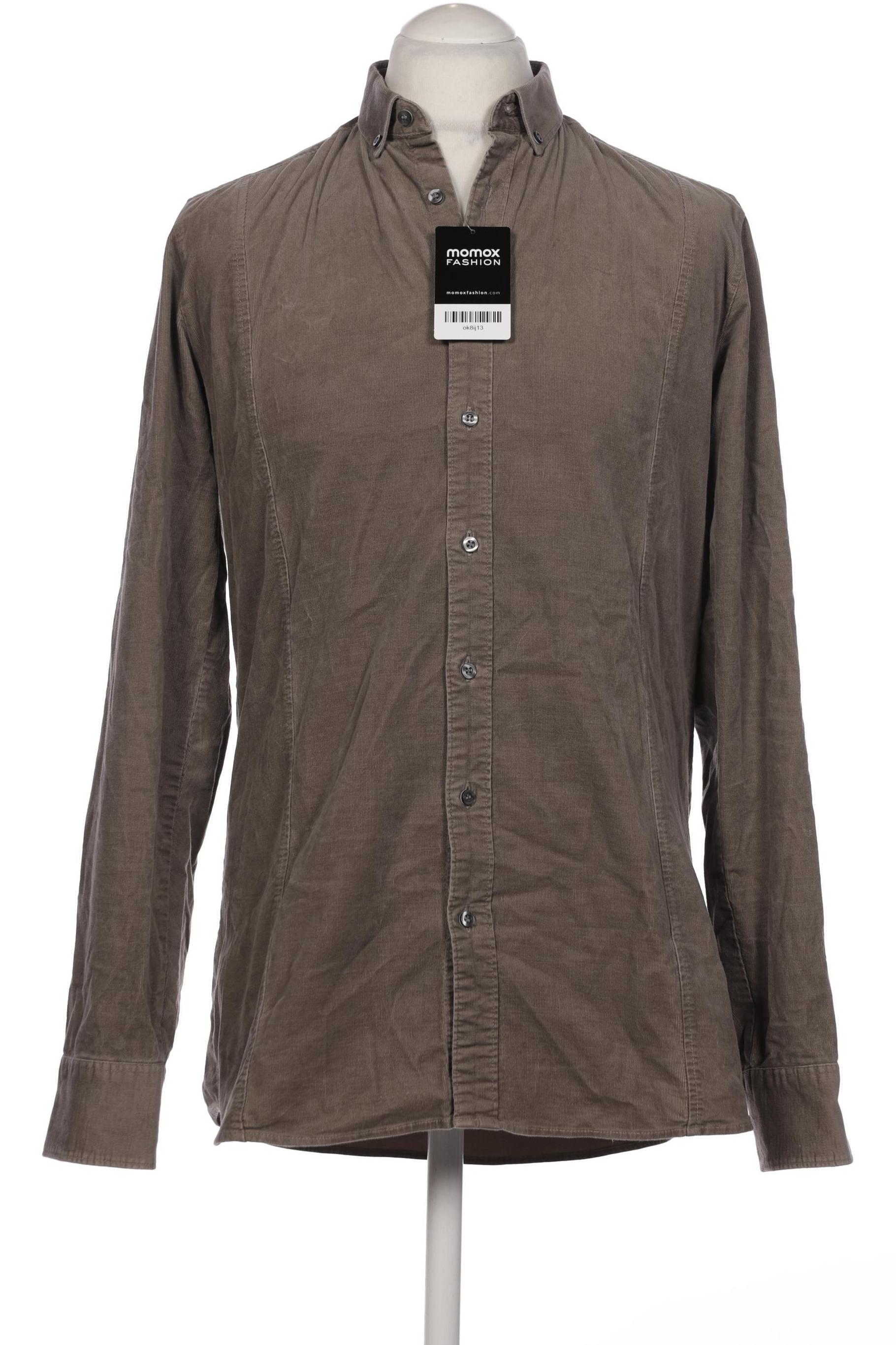 

Olymp Herren Hemd, braun, Gr. 50