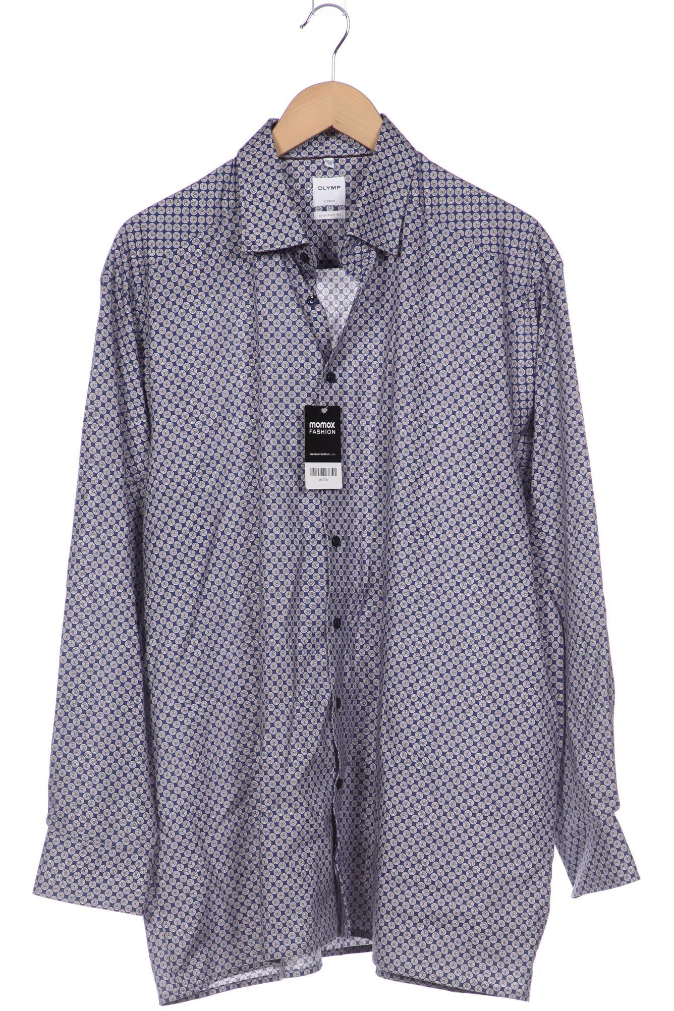 

Olymp Herren Hemd, blau