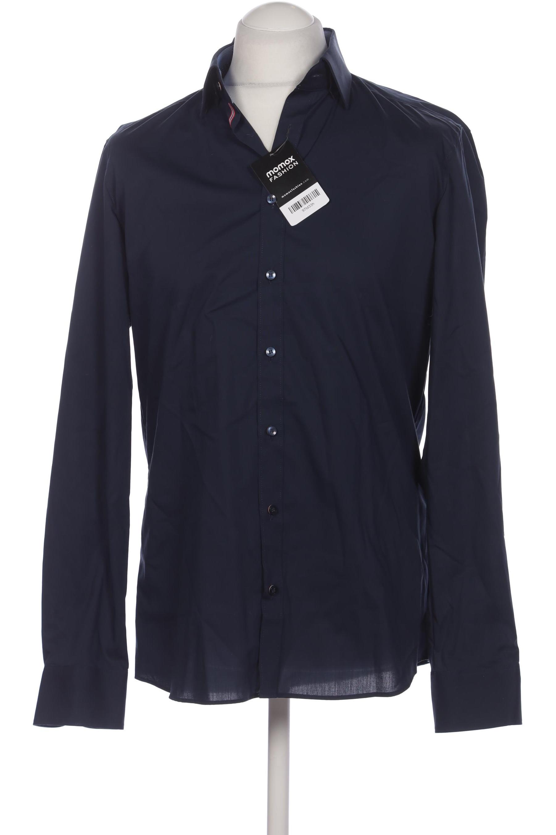 

Olymp Herren Hemd, marineblau, Gr. 52