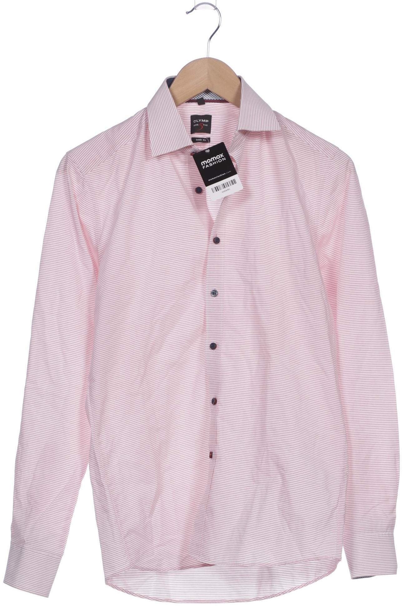 

Olymp Herren Hemd, pink, Gr. 44
