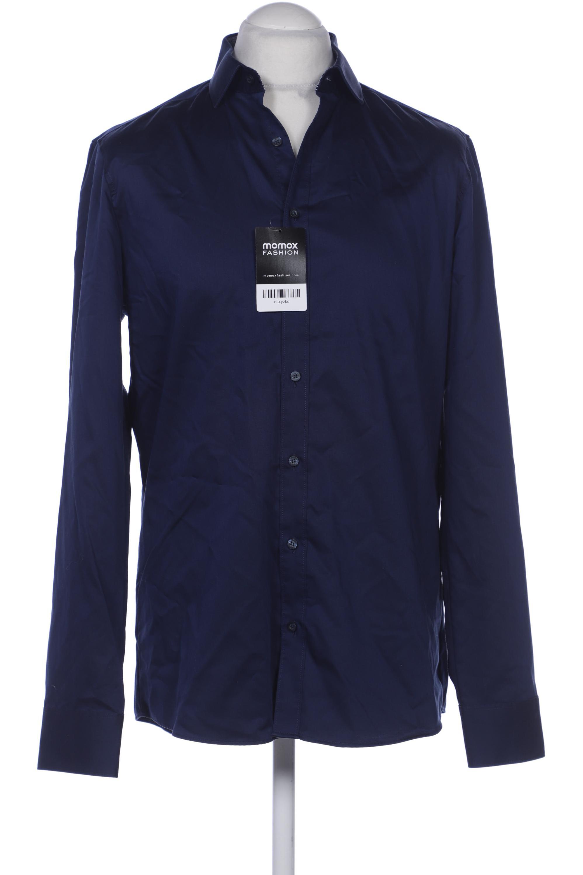 

Olymp Herren Hemd, marineblau, Gr. 52