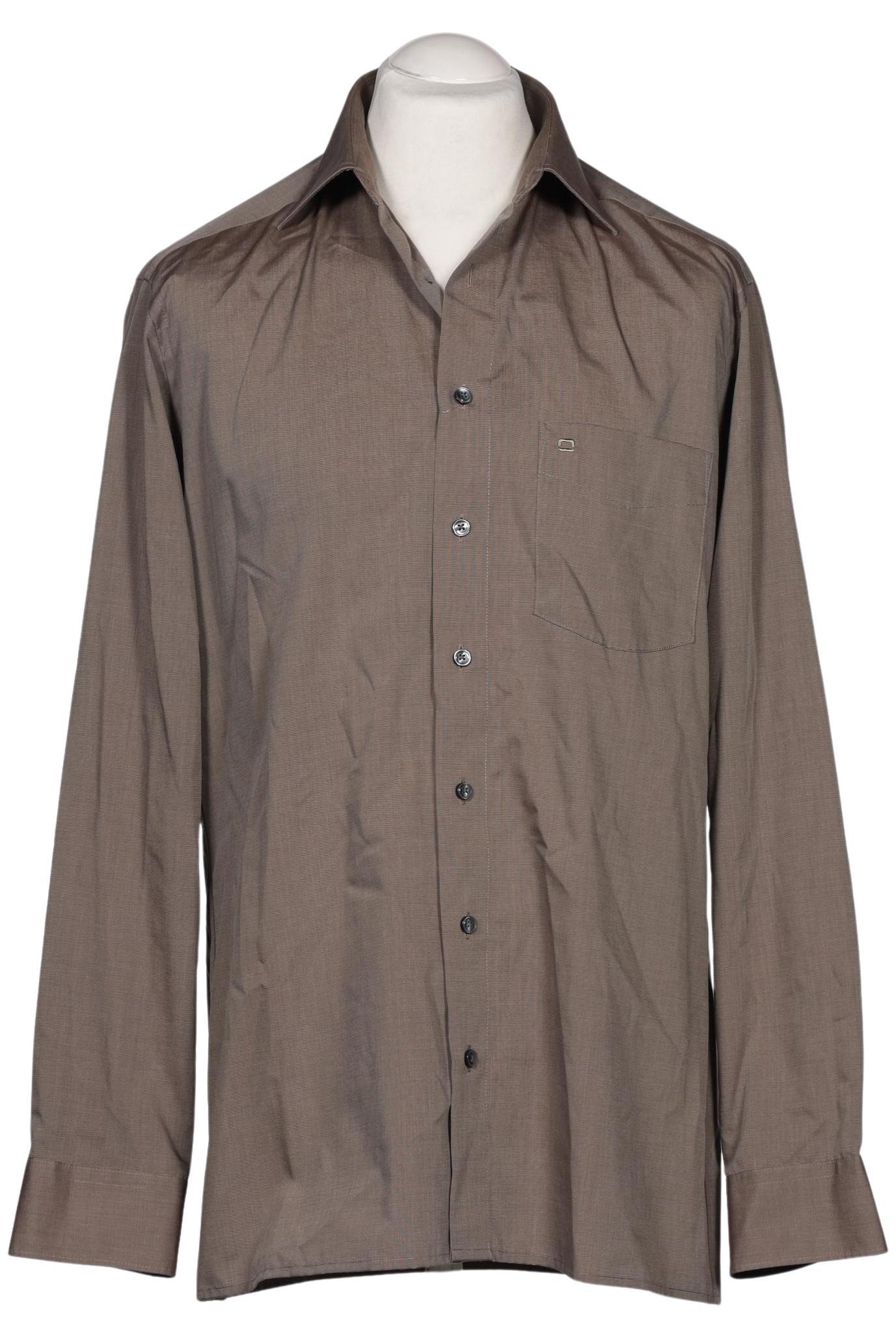 

Olymp Herren Hemd, braun, Gr. 52