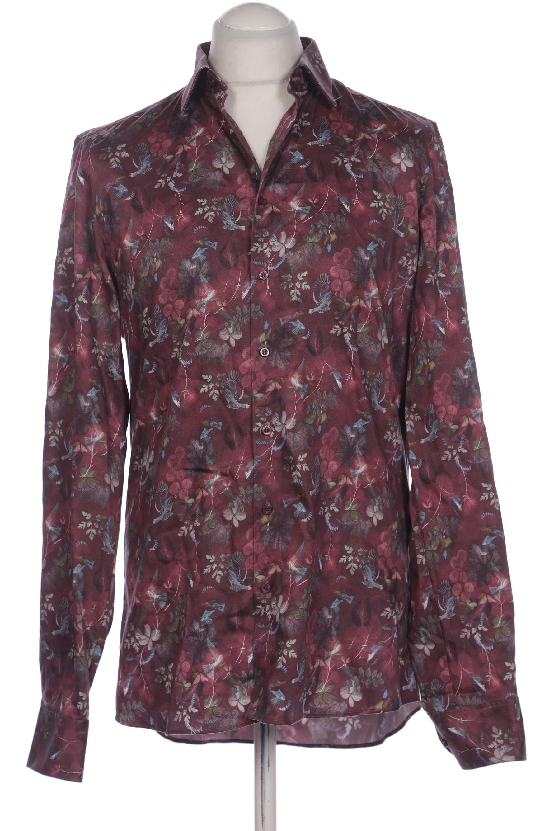 

Olymp Herren Hemd, bordeaux, Gr. 52