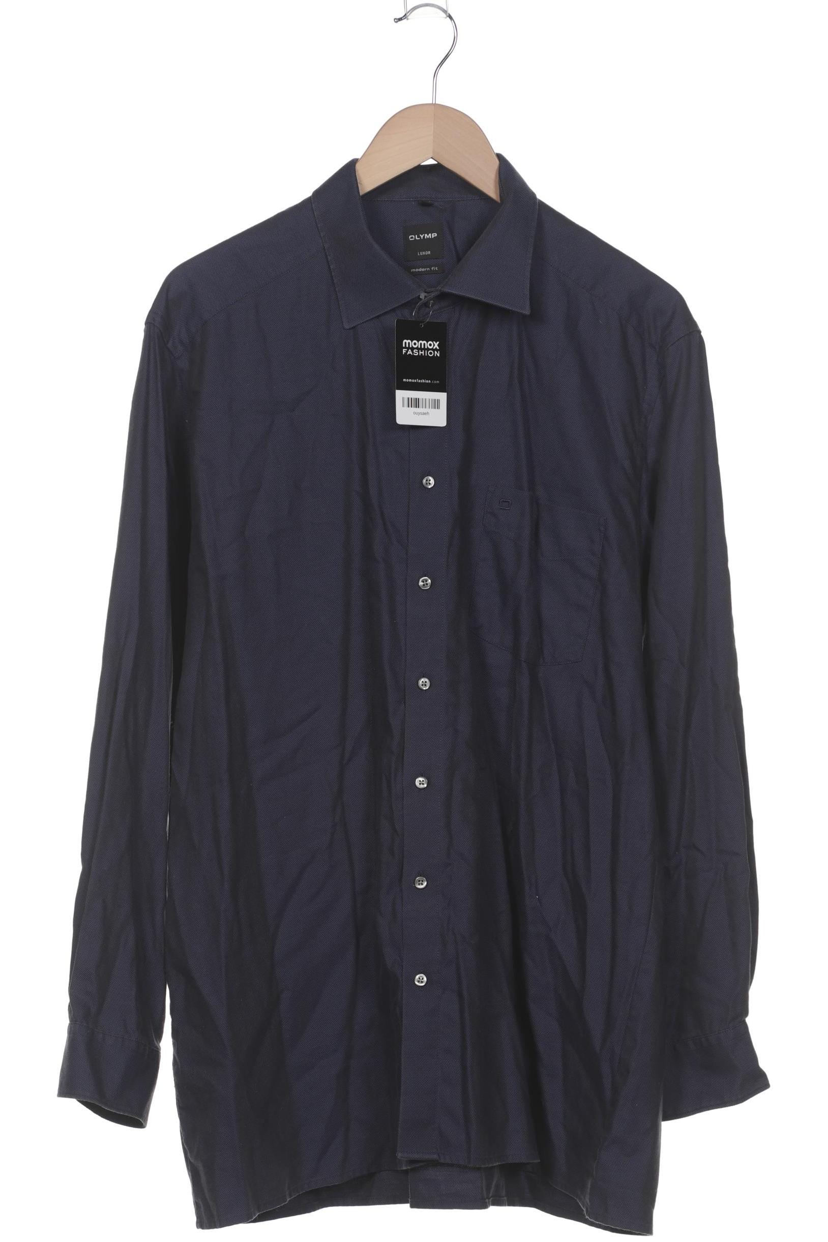 

Olymp Herren Hemd, marineblau, Gr. 56